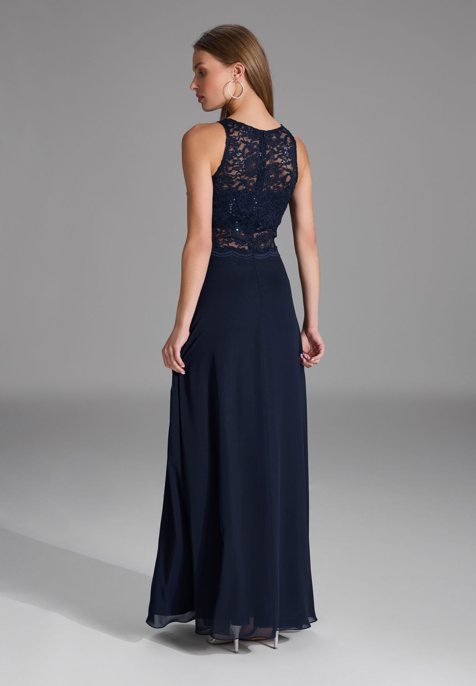 048d8167a5993611b6ba70cf19983911 SWING | SWING Langes Kleid | 40 | navy