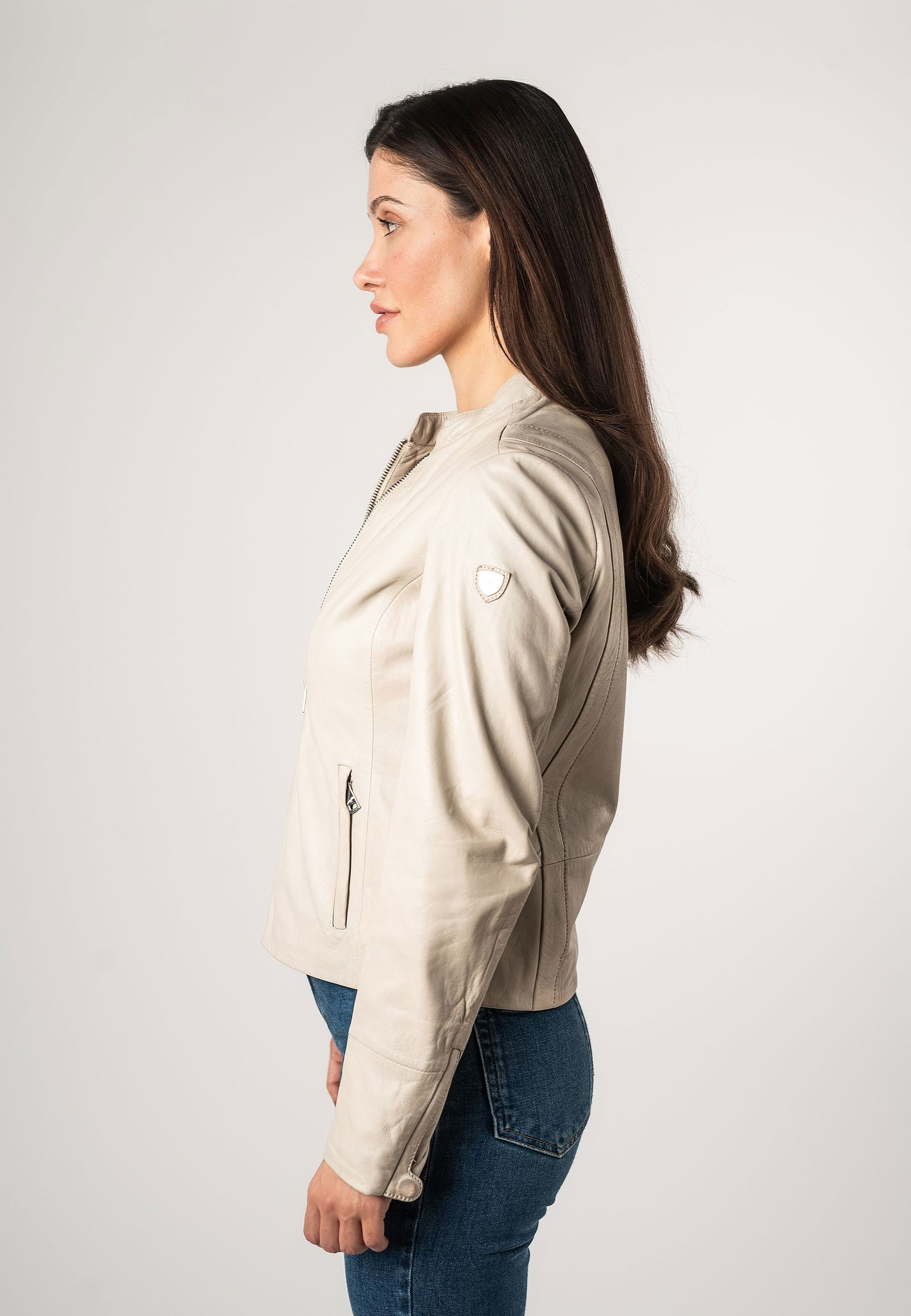 Gipsy | Mauritius Gipsy Lederjacke MWCelly mit Stehkragen | XL | 1673_9176