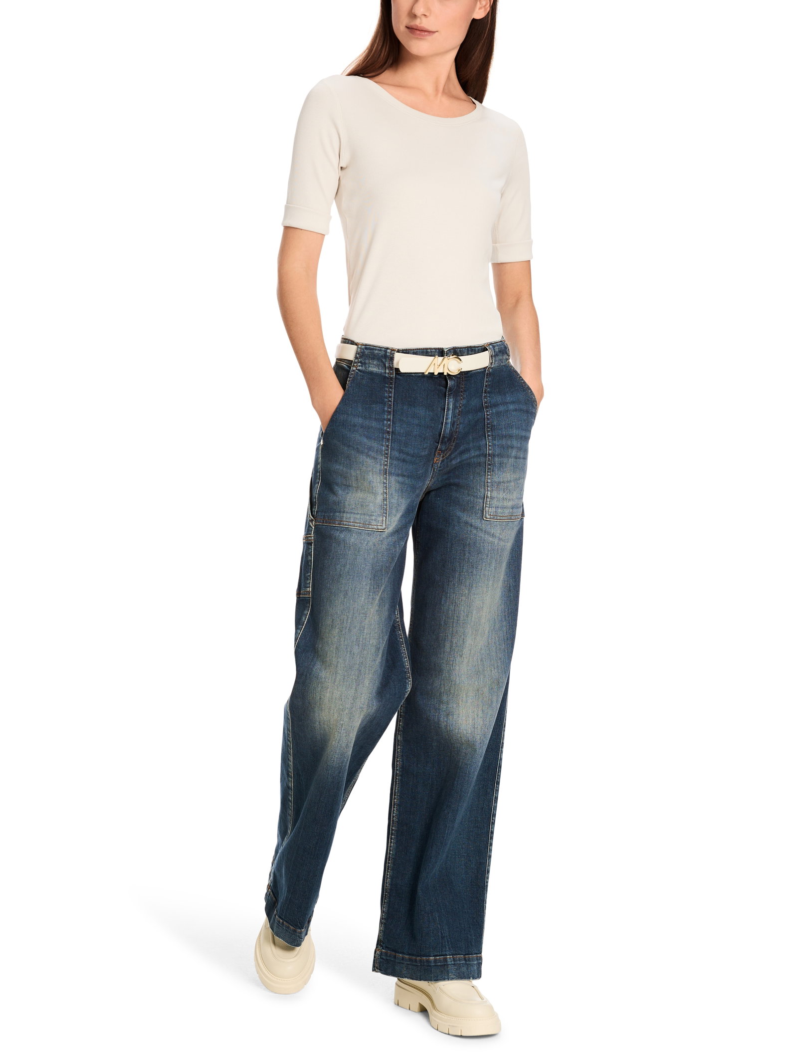 Marc Cain Additions T-Shirt mit 3/4-Arm #4