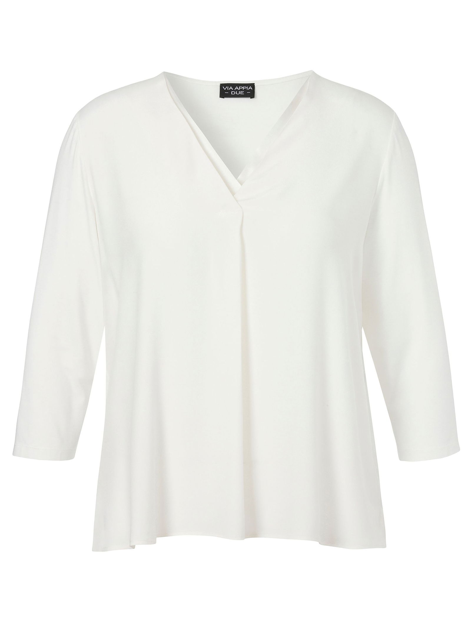  |  Bluse V-Ausschnitt 3/4 Arm | 48 | ecru