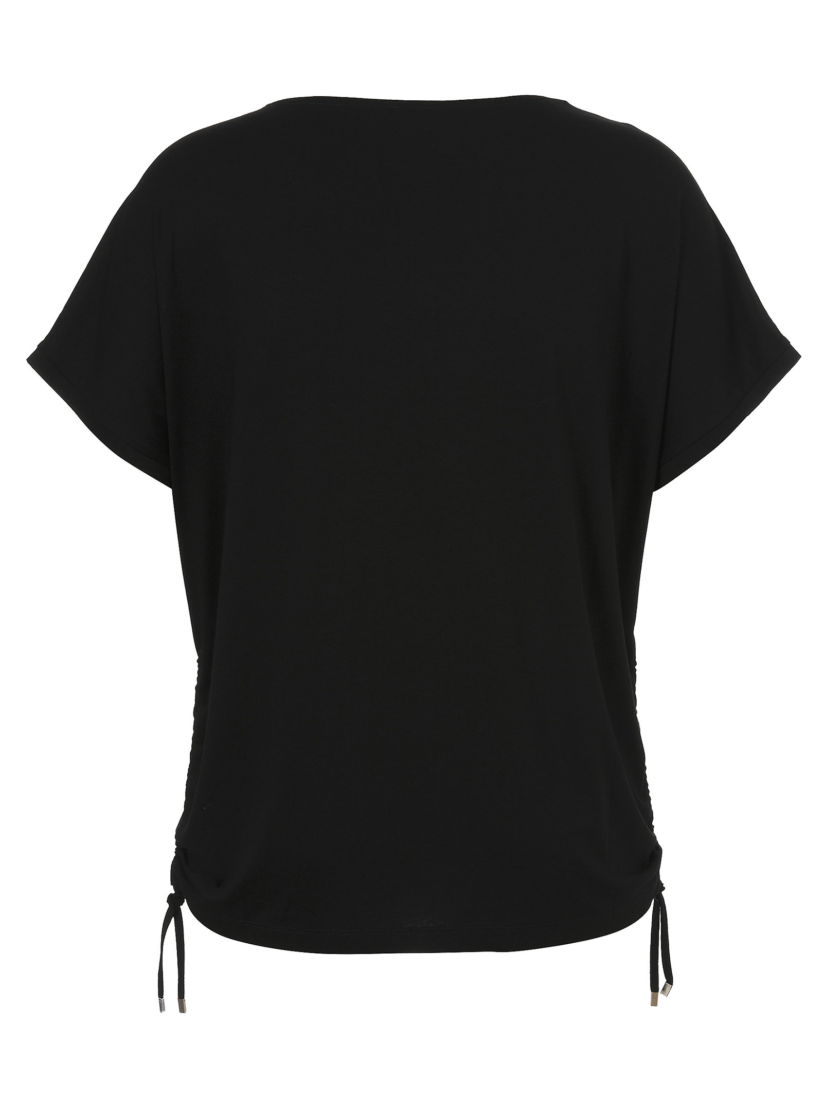 T-Shirt Rundhals 1/2 Arm Druck, schwarz multicolor #2