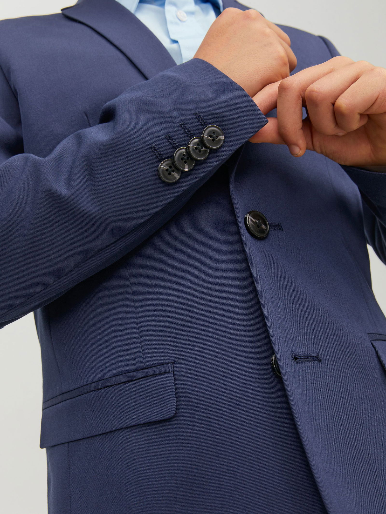 Jack&Jones |  Jack&Jones Einreihiger Blazer  | 128 | medieval blue