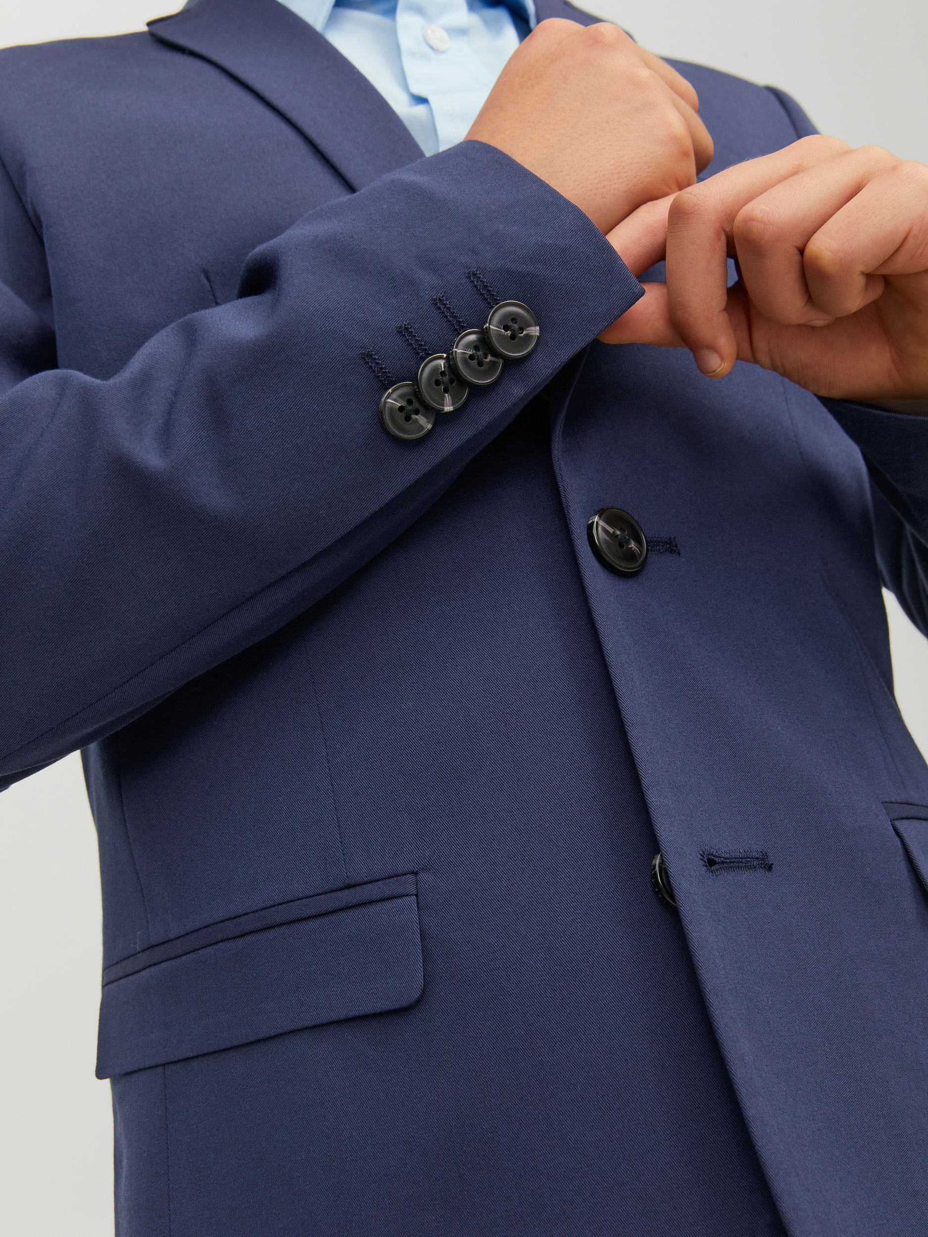 Jack&Jones |  Jack&Jones Einreihiger Blazer  | 128 | medieval blue