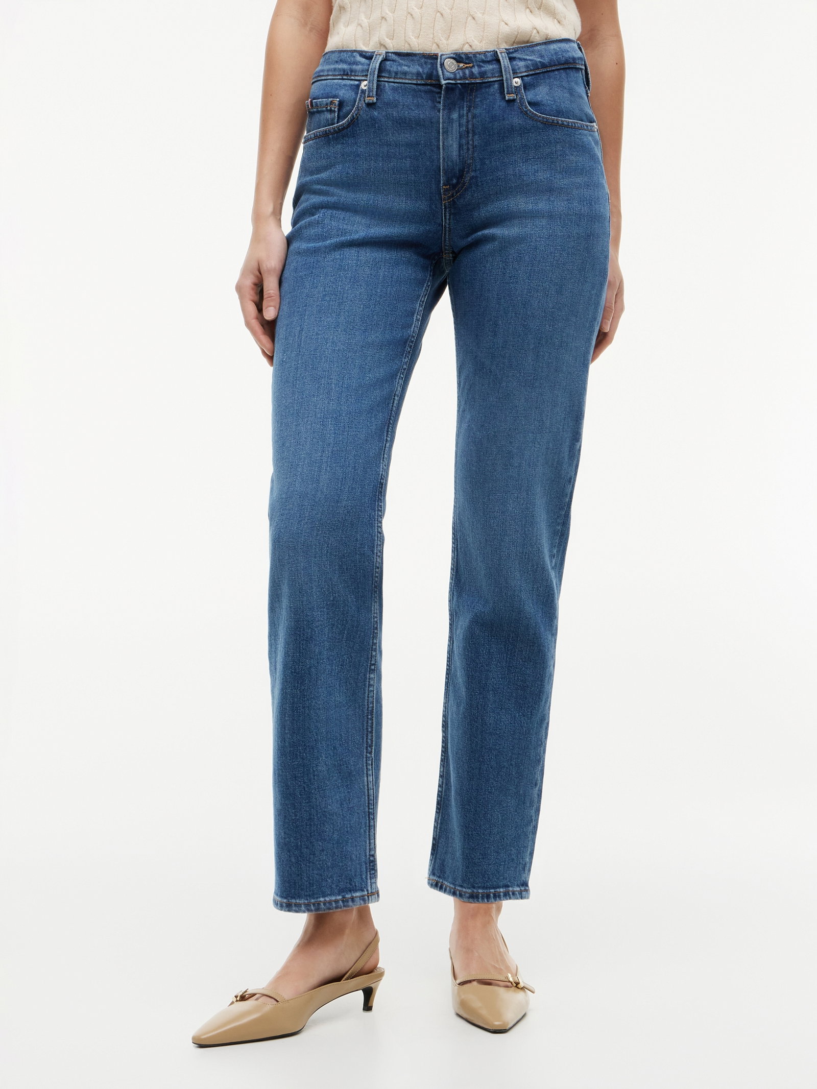 Tommy Hilfiger Straight Leg Jeans #7
