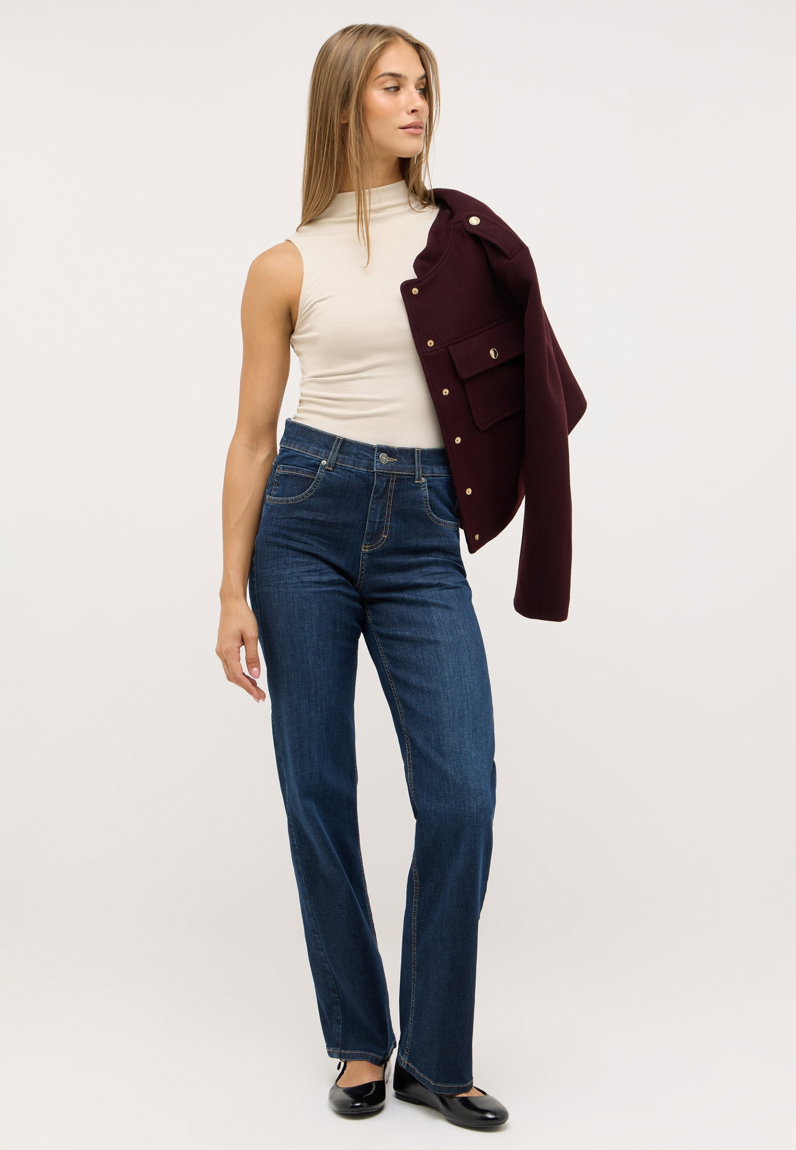 Angels Straight Leg Jeans #4