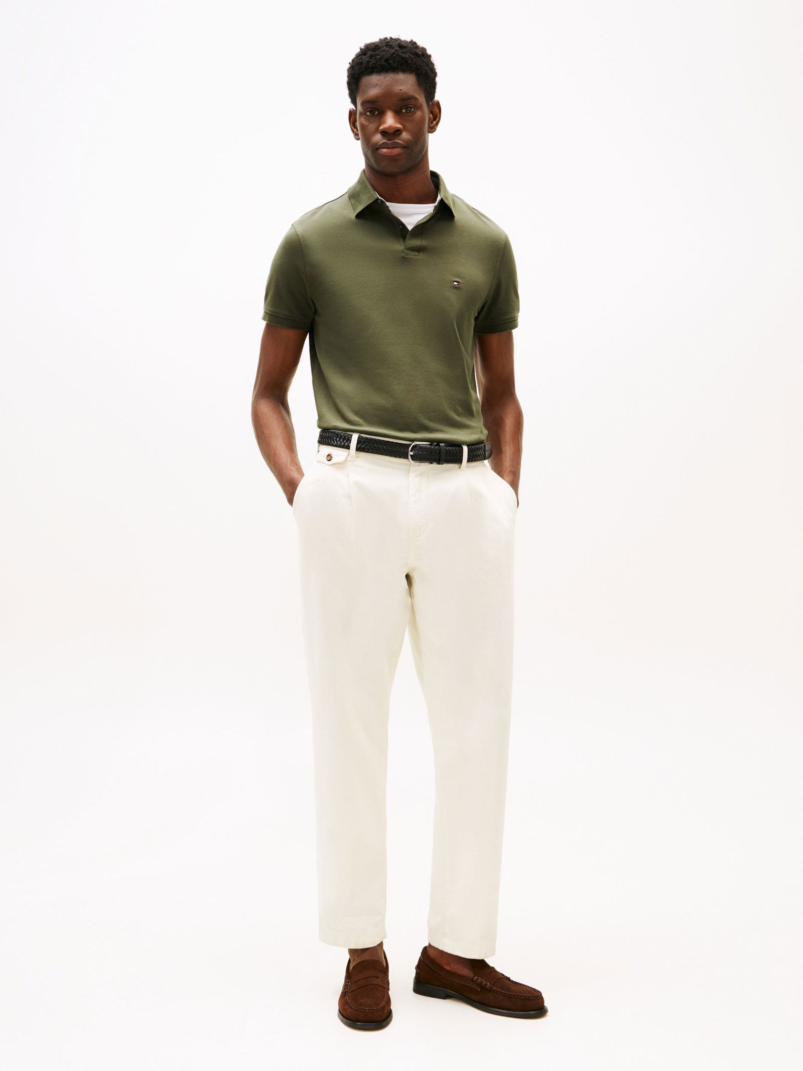 Tommy Hilfiger |  Tommy Hilfiger Poloshirt  | XXL | army green
