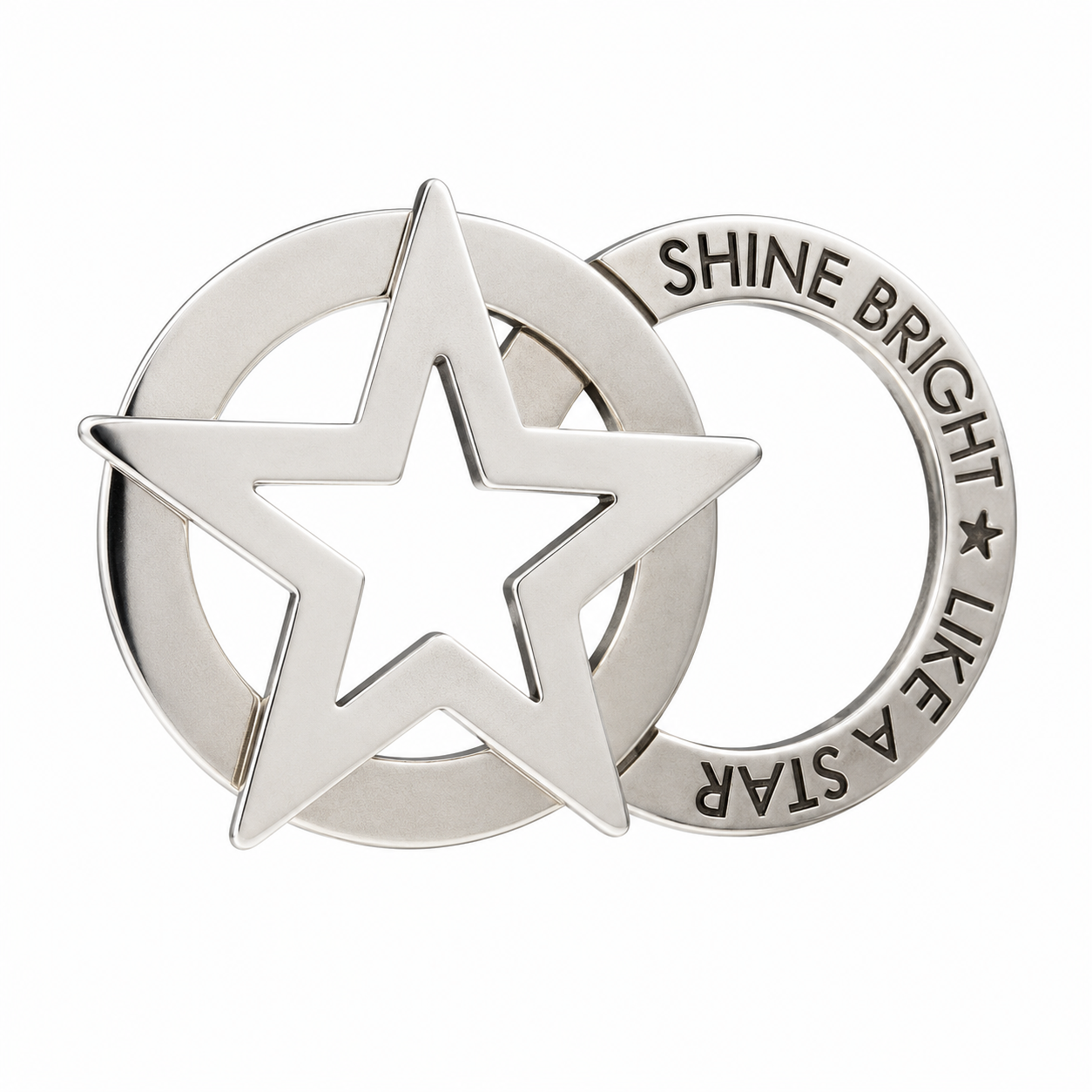 Umjubelt Schließe Wheel Star silver K02585 #1
