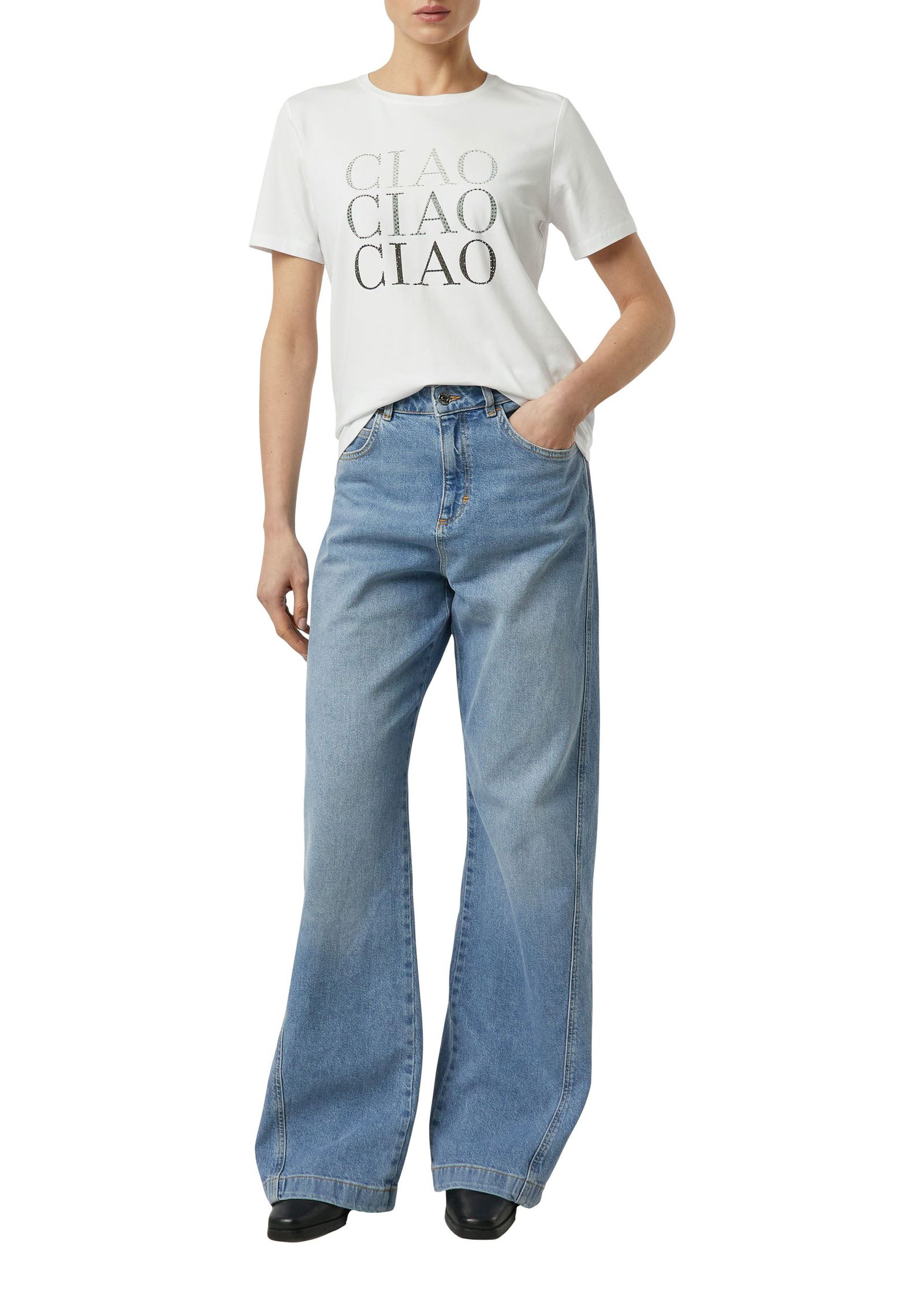 Comma |  T-Shirt | 36 | weiß