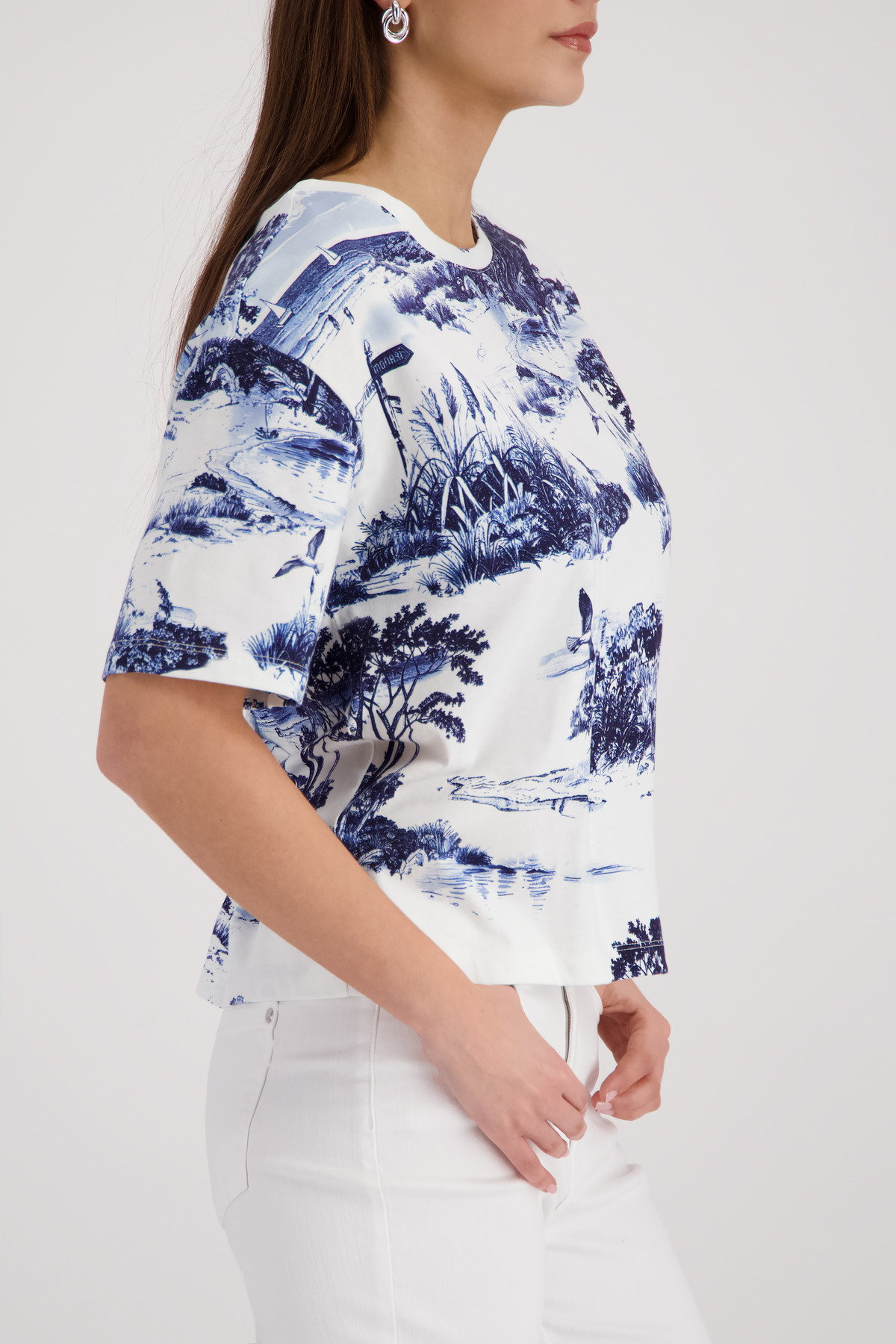 T-Shirt mit Landschaftsdruck #3