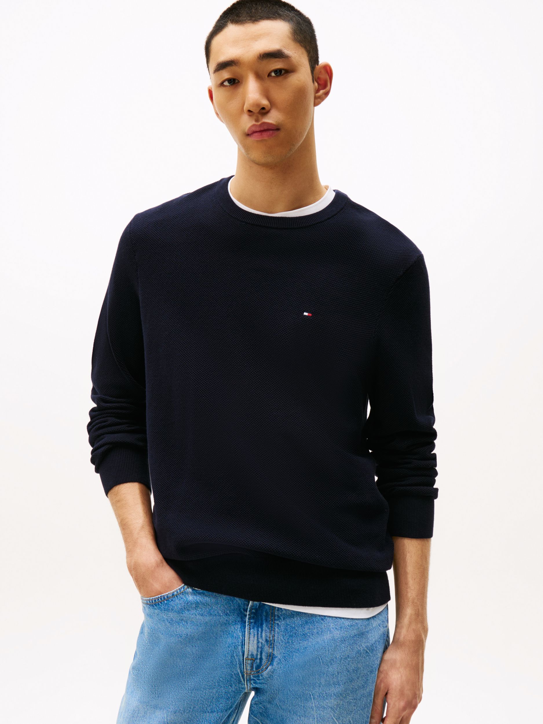 Tommy Hilfiger |  Tommy Hilfiger Pullover  | XXL | desert sky