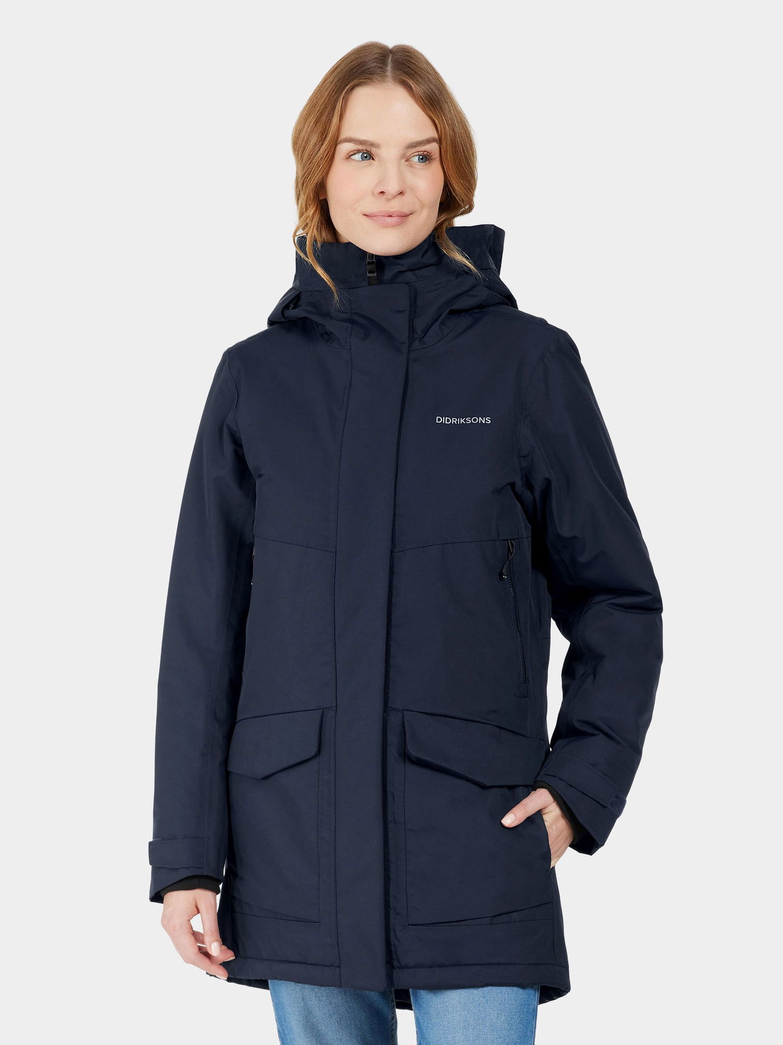 b4aeb767c6295baf76878ba09f73a8b4 Didriksons |  Didriksons Parka "Frida" | 36 | dark night blue