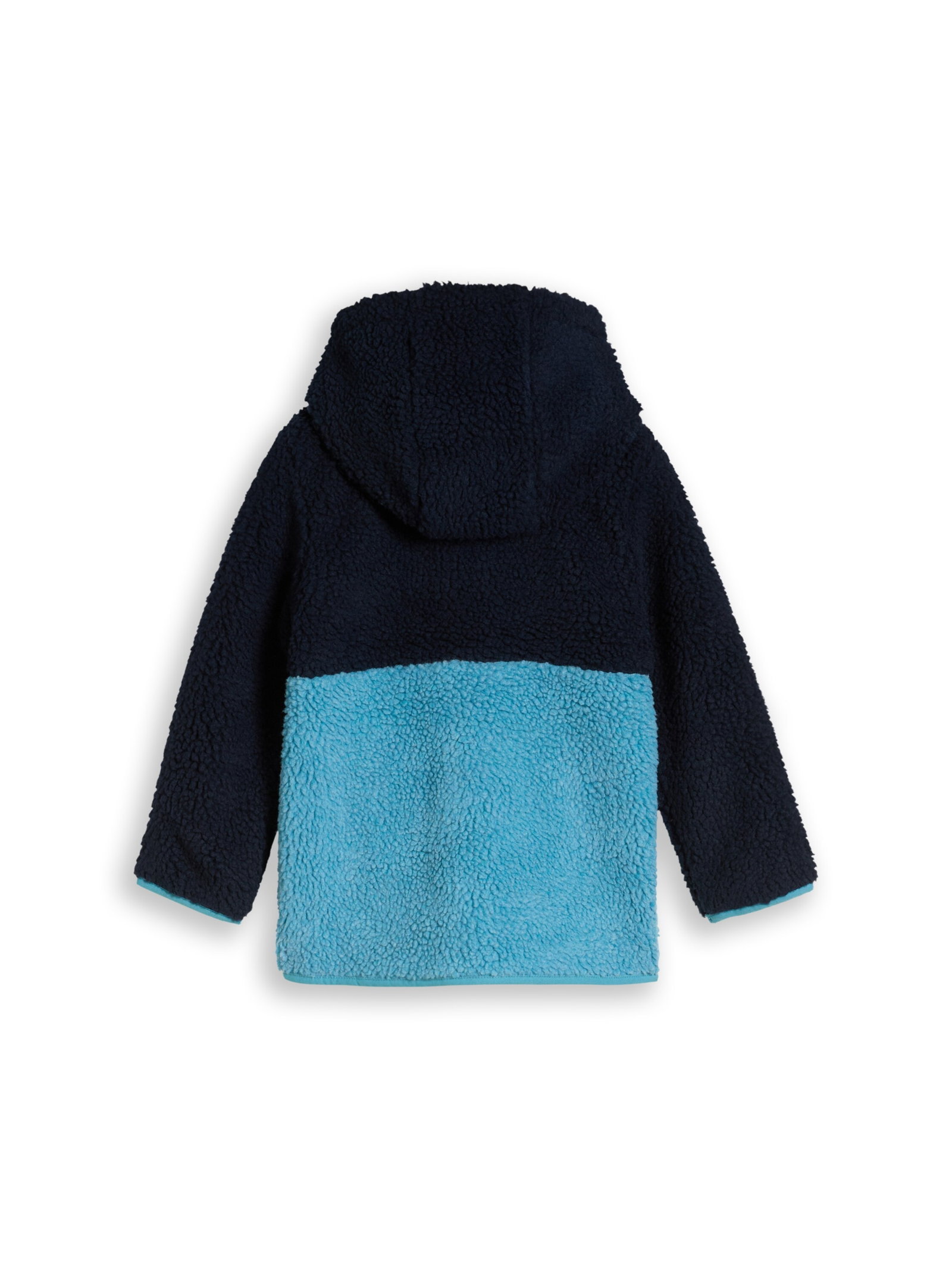 teddy fleece jacket, sky captain blue #2