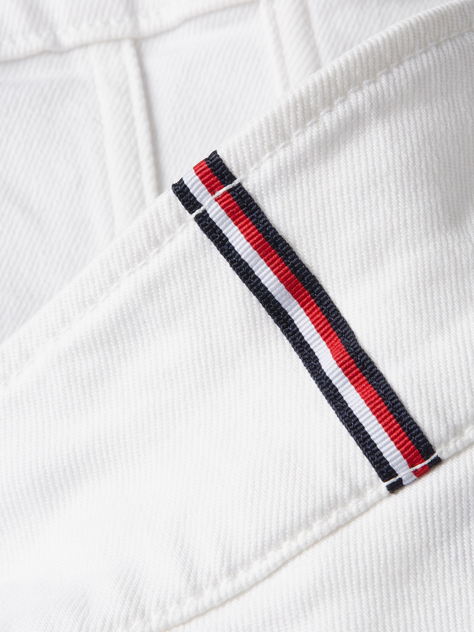 Tommy Hilfiger |  DNM SLIM JACKET WHITE | 38 | white
