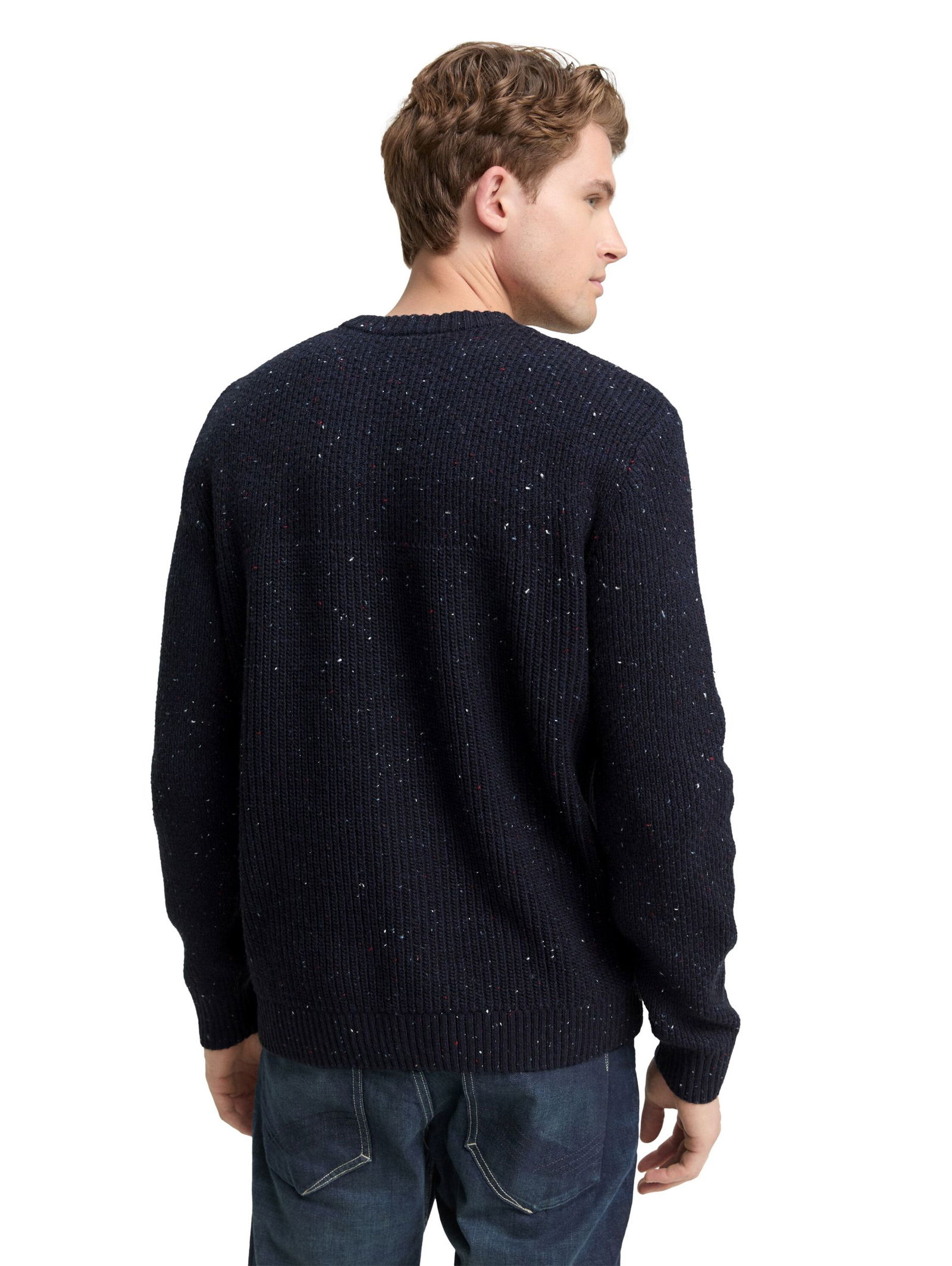 Tom Tailor | Tom Tailor Pullover | XXXL | navy melange multi neps