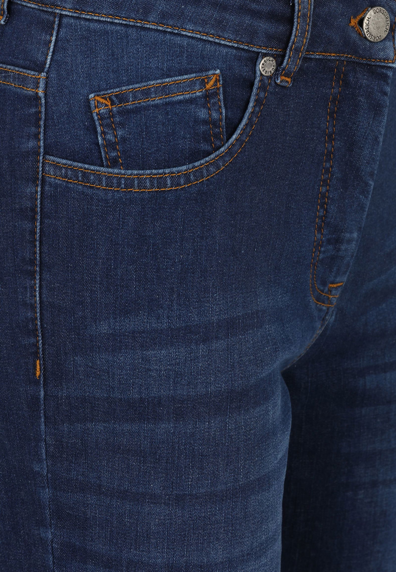 6980c17cc5823a8ca7de301a9b6b7c11 Doris Streich |  Doris Streich Schmale Hose  | 46 | jeansblau