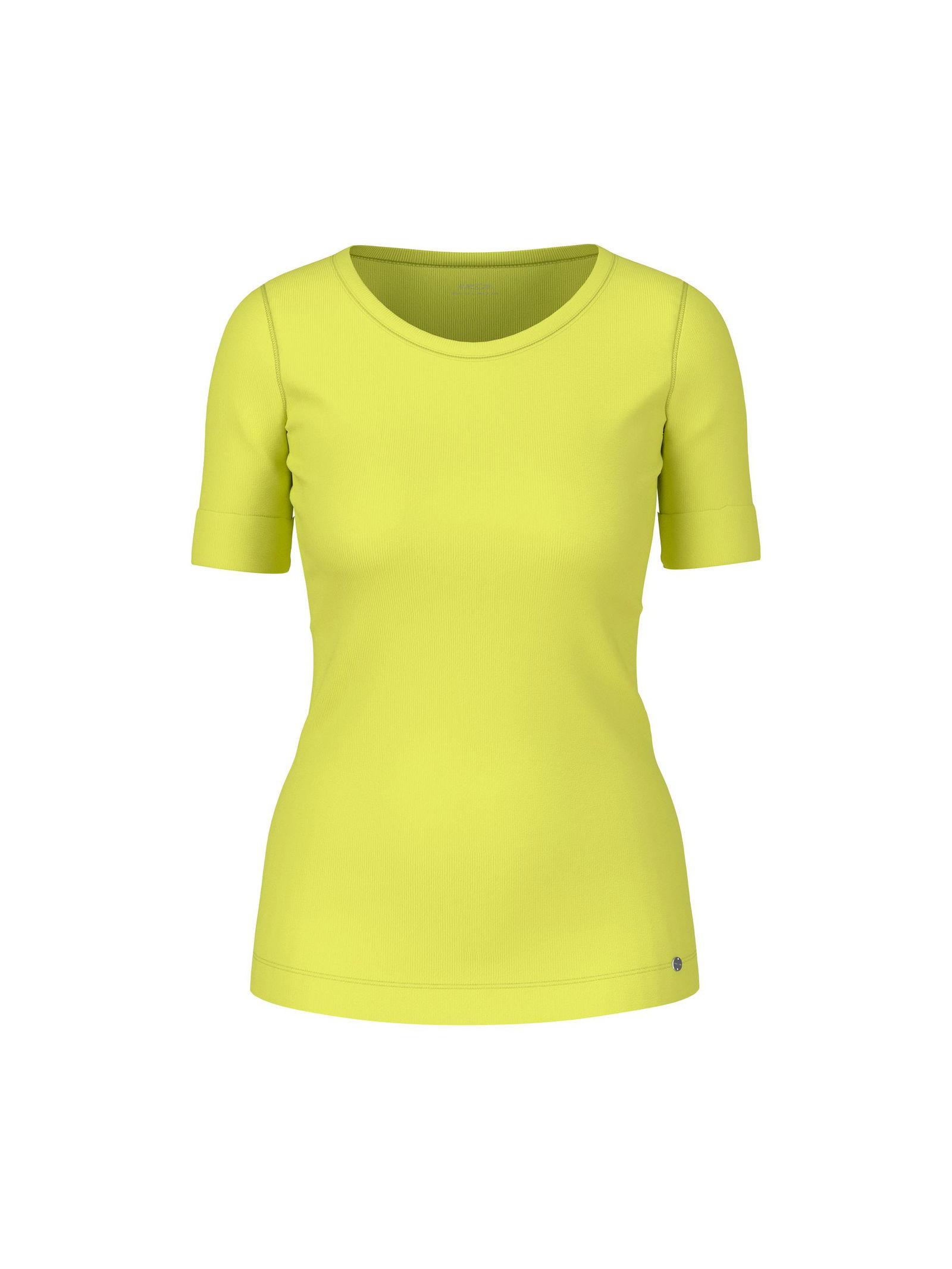 Marc Cain Additions |  Marc Cain T-Shirt mit Turn-up-Ärmeln | 36 | 1326_412