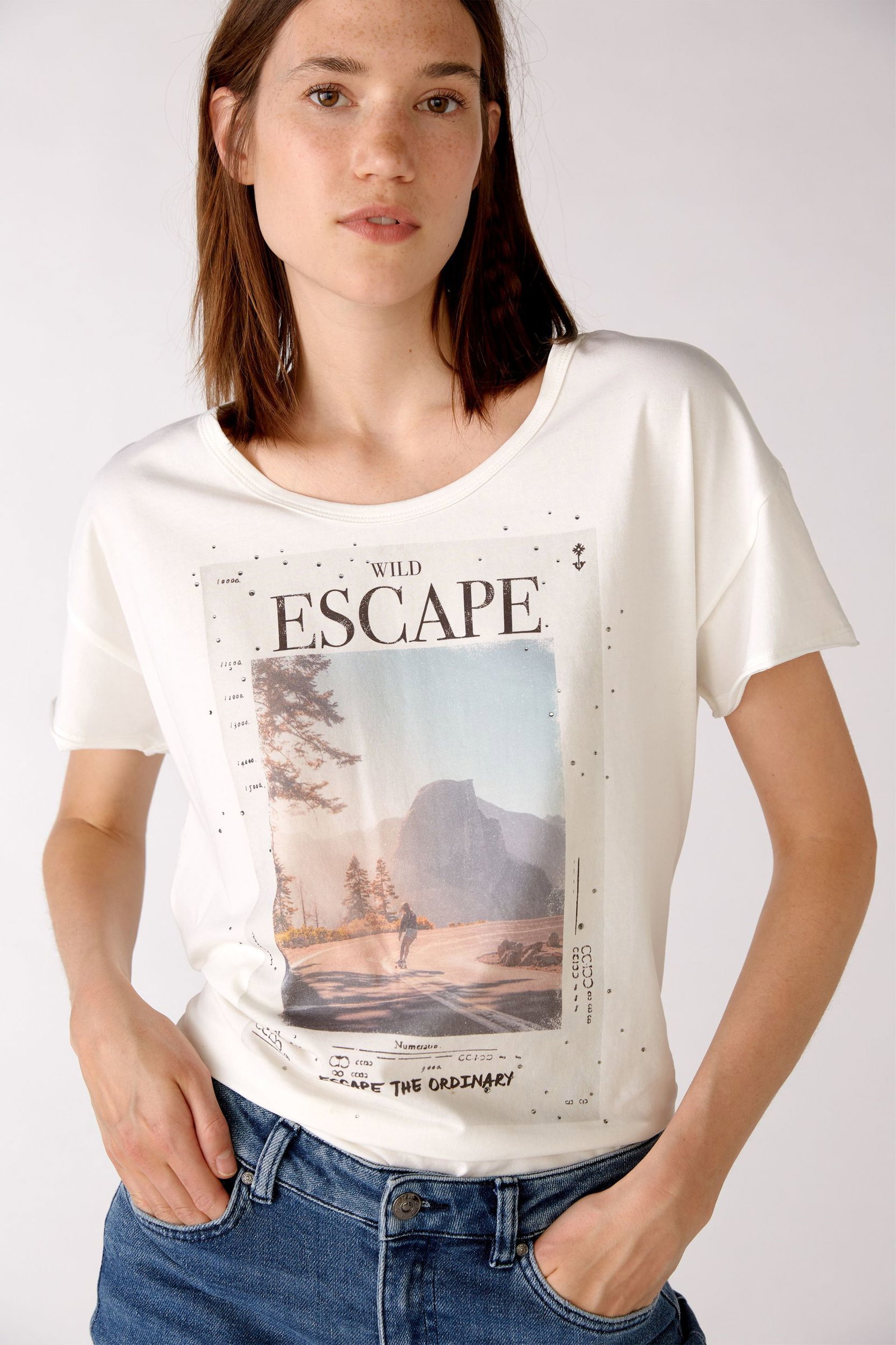 T-Shirt mit Druckmotiv