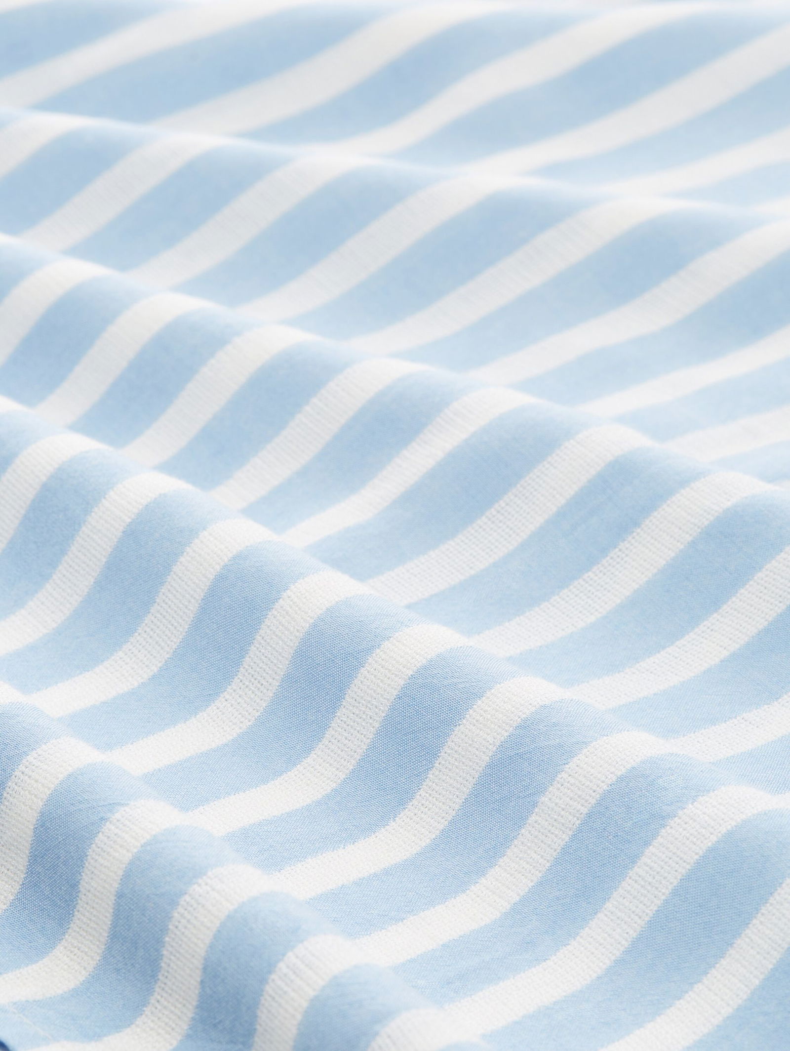 Tom Tailor |  Tom Tailor Druckbluse  | 40 | offwhite blue vertical stripe