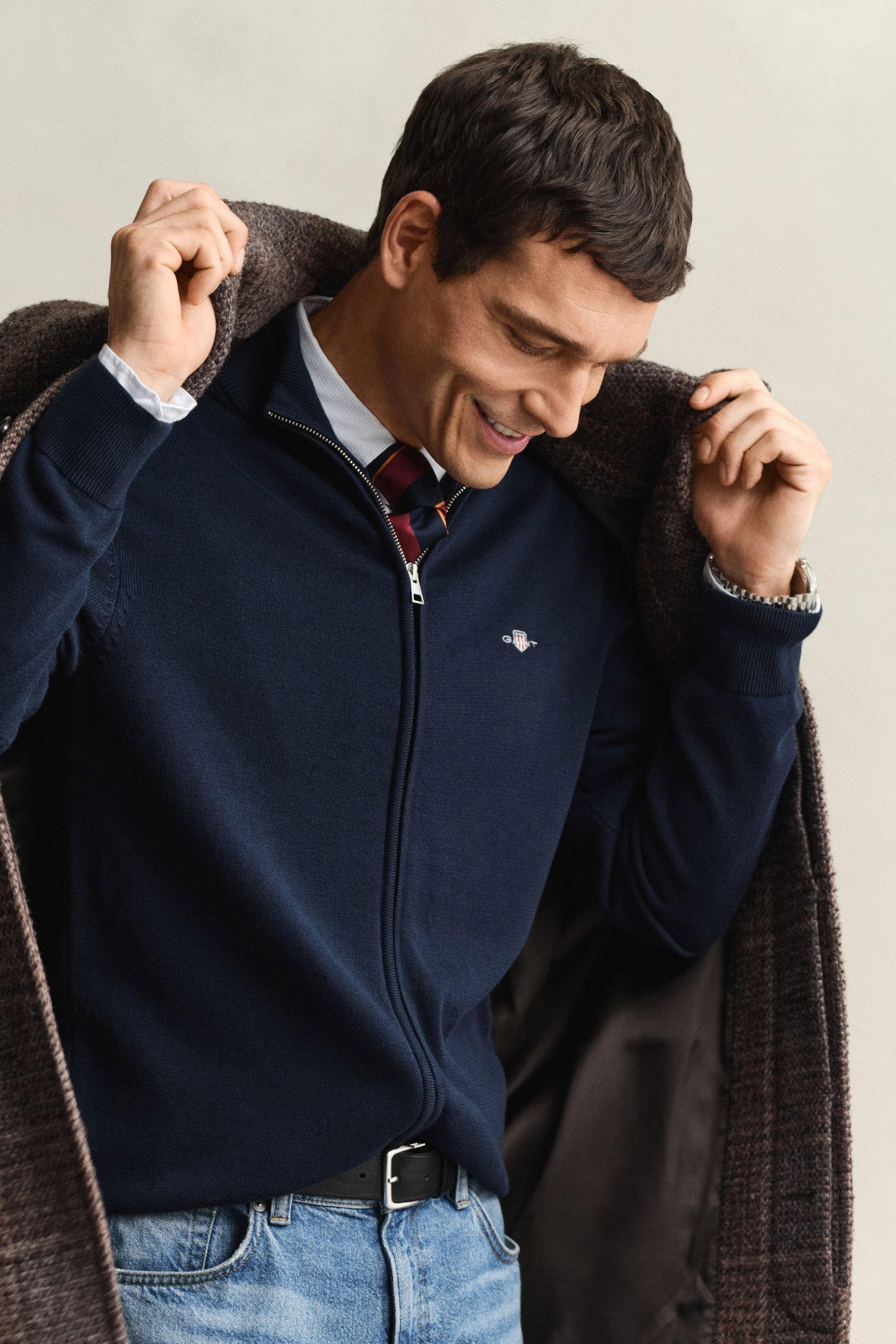 Gant |  Gant Strickjacke | Cardigan  | XXXL | evening blue