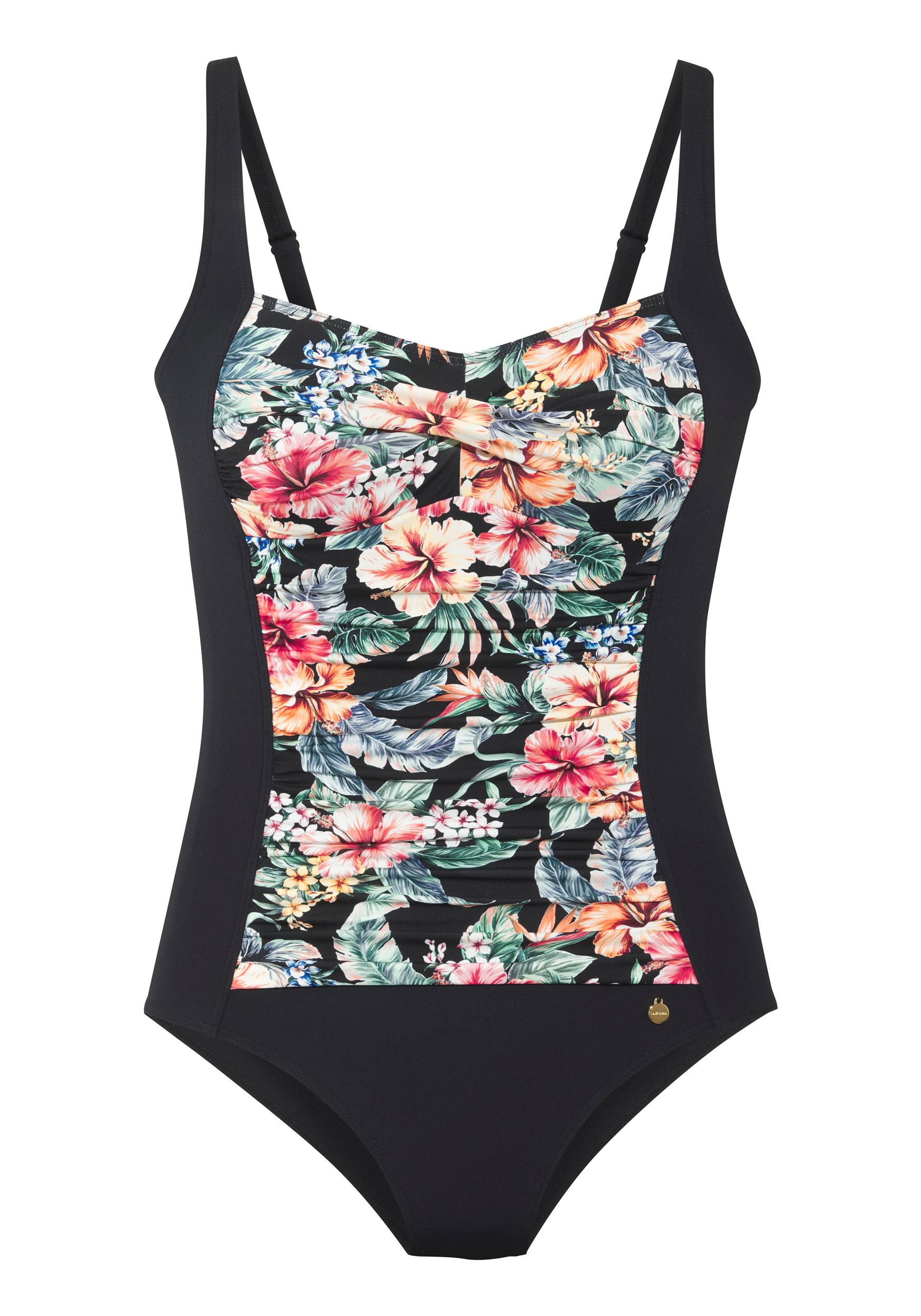 Lascana |  Lascana Badeanzug  | 46/B | black print