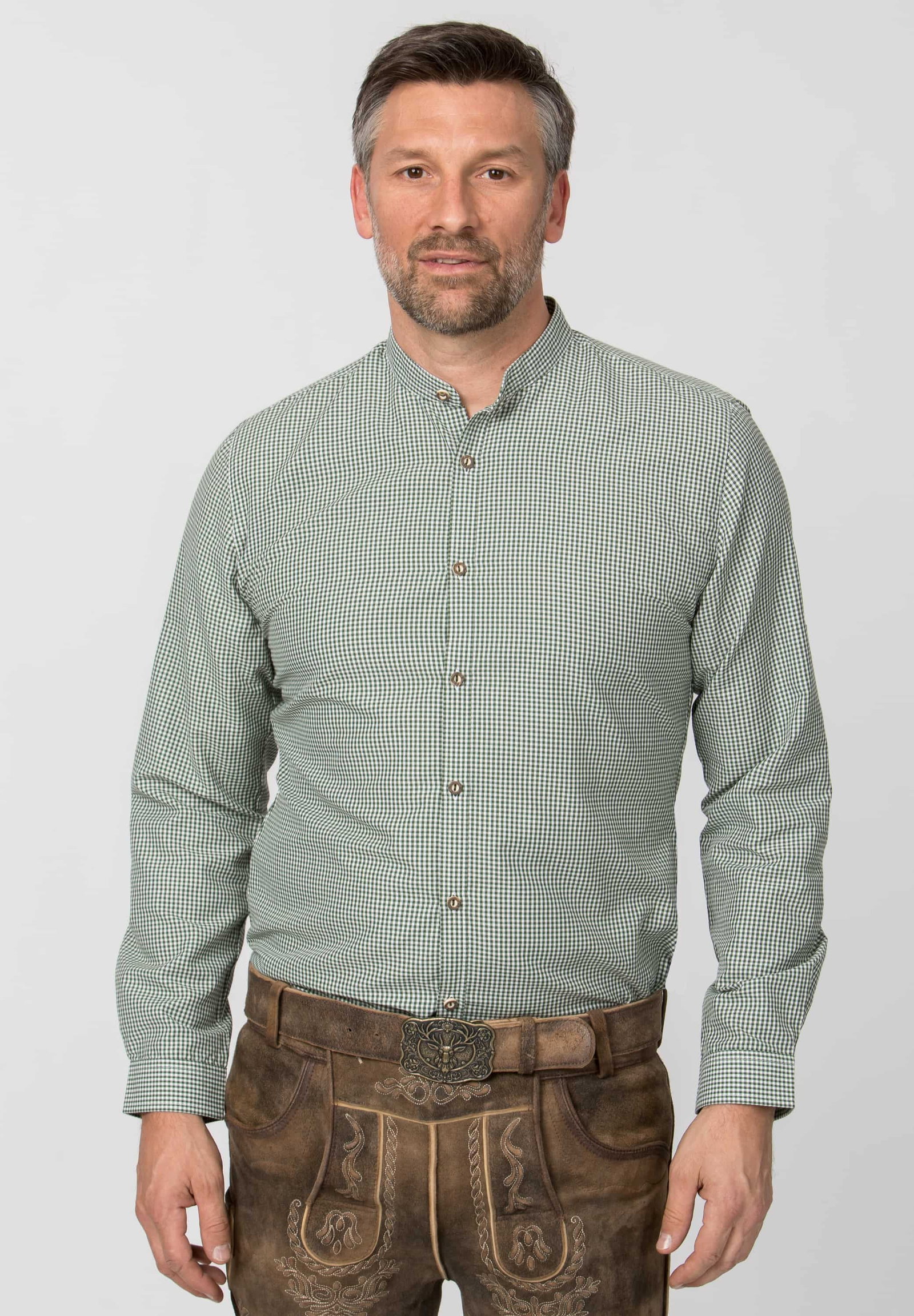 Stockerpoint Trachtenhemd Marius grün #1