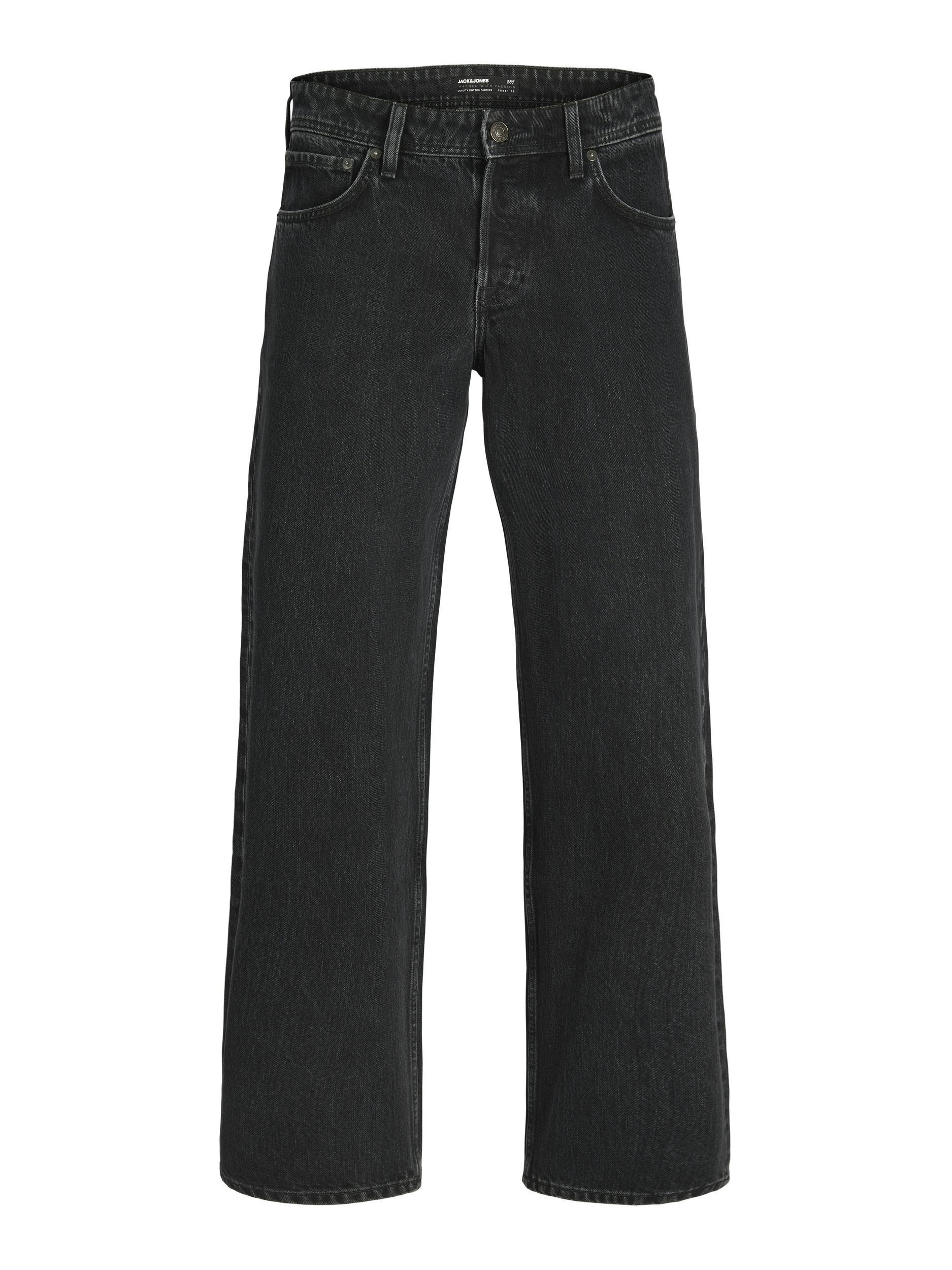 Jack&Jones |  Jack&Jones Tapered Fit Jeans  | 36/32 | black denim