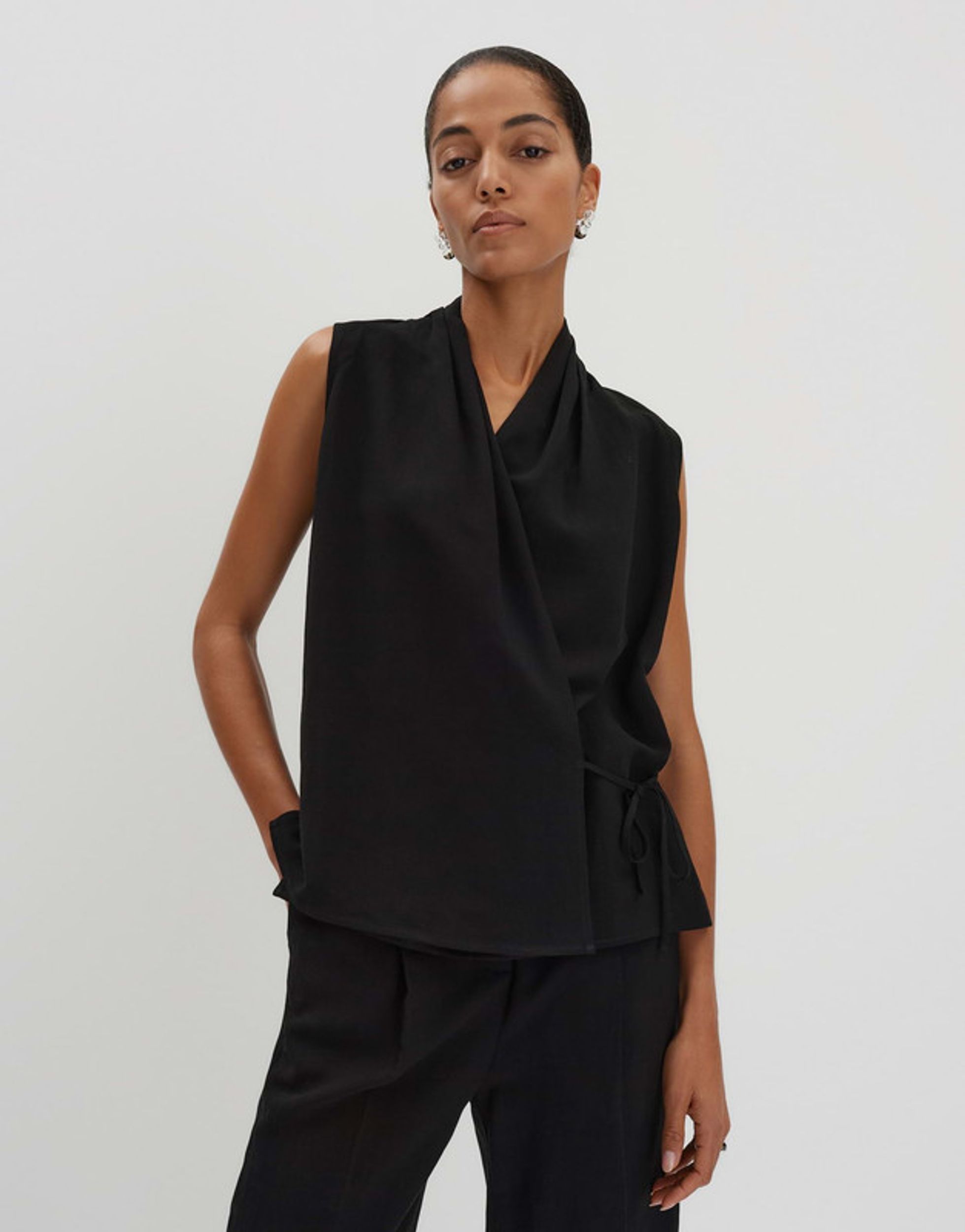 Someday |  Someday Druckbluse  | 40 | black