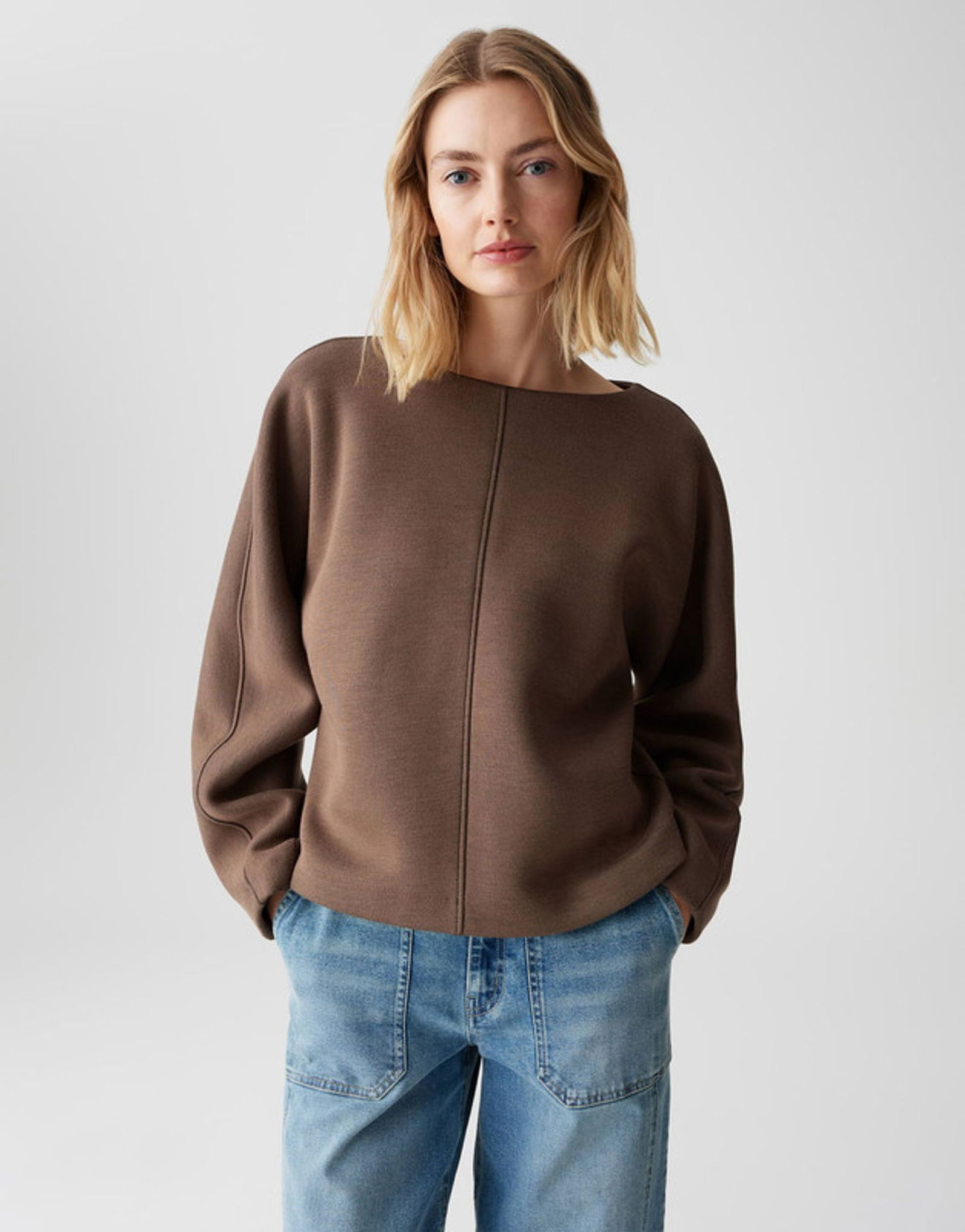 Opus |  Opus Sweatshirt  | 44 | macadamia