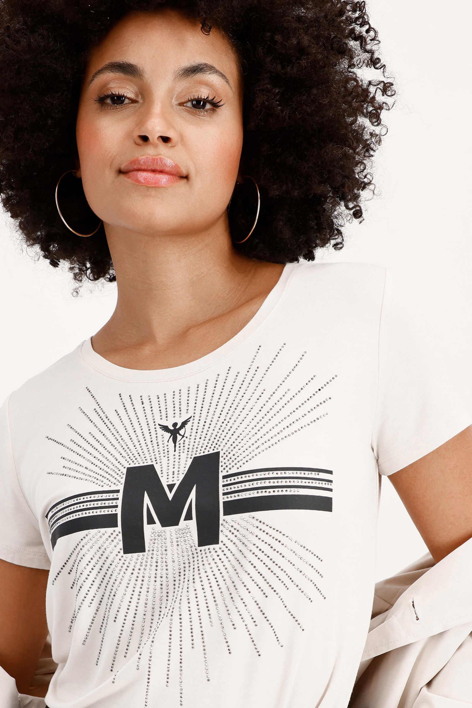 c77300e3e350e29b450f9ea6069e45fe Monari |  T-Shirt, seashell | 42