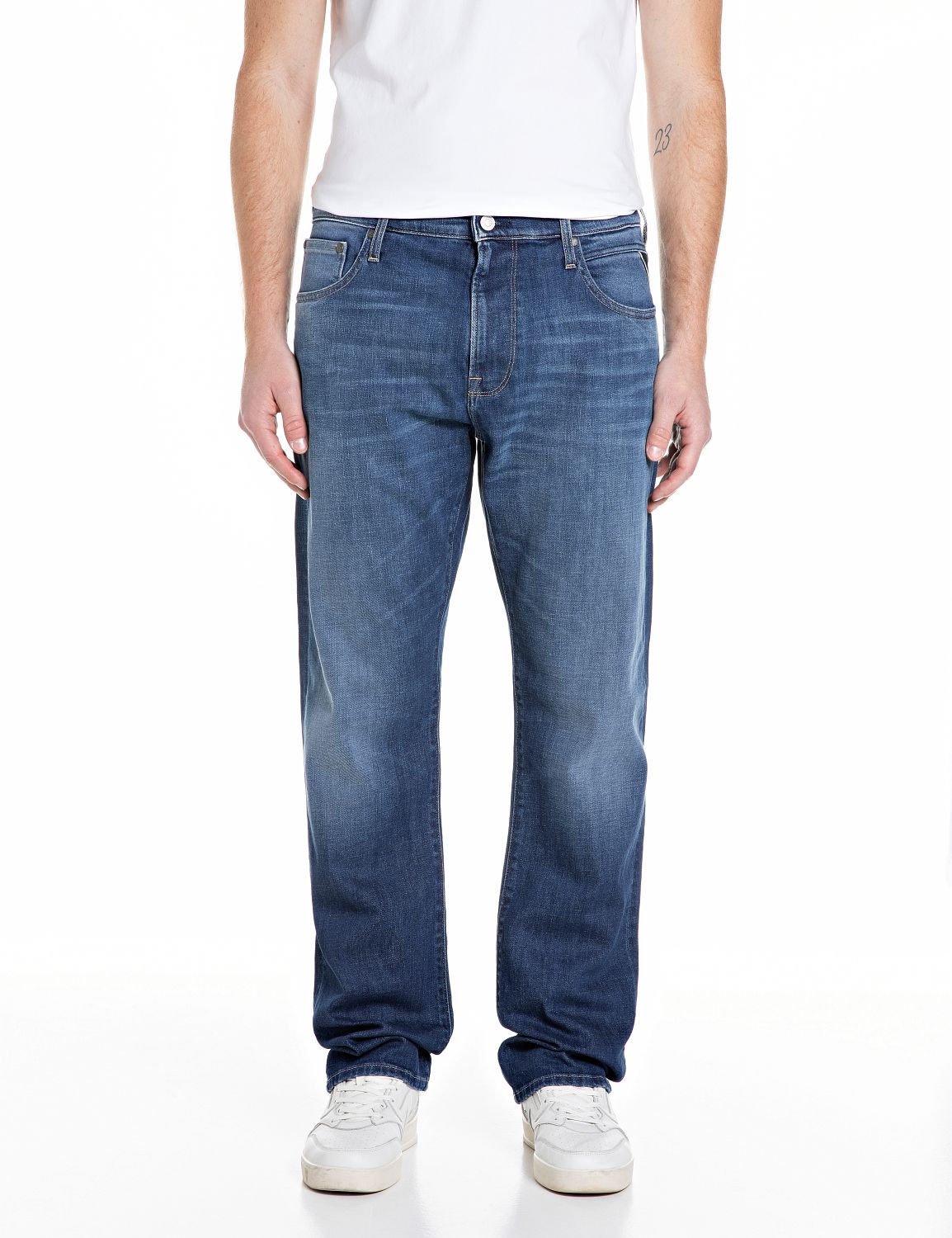 Replay Straight Leg Jeans #1