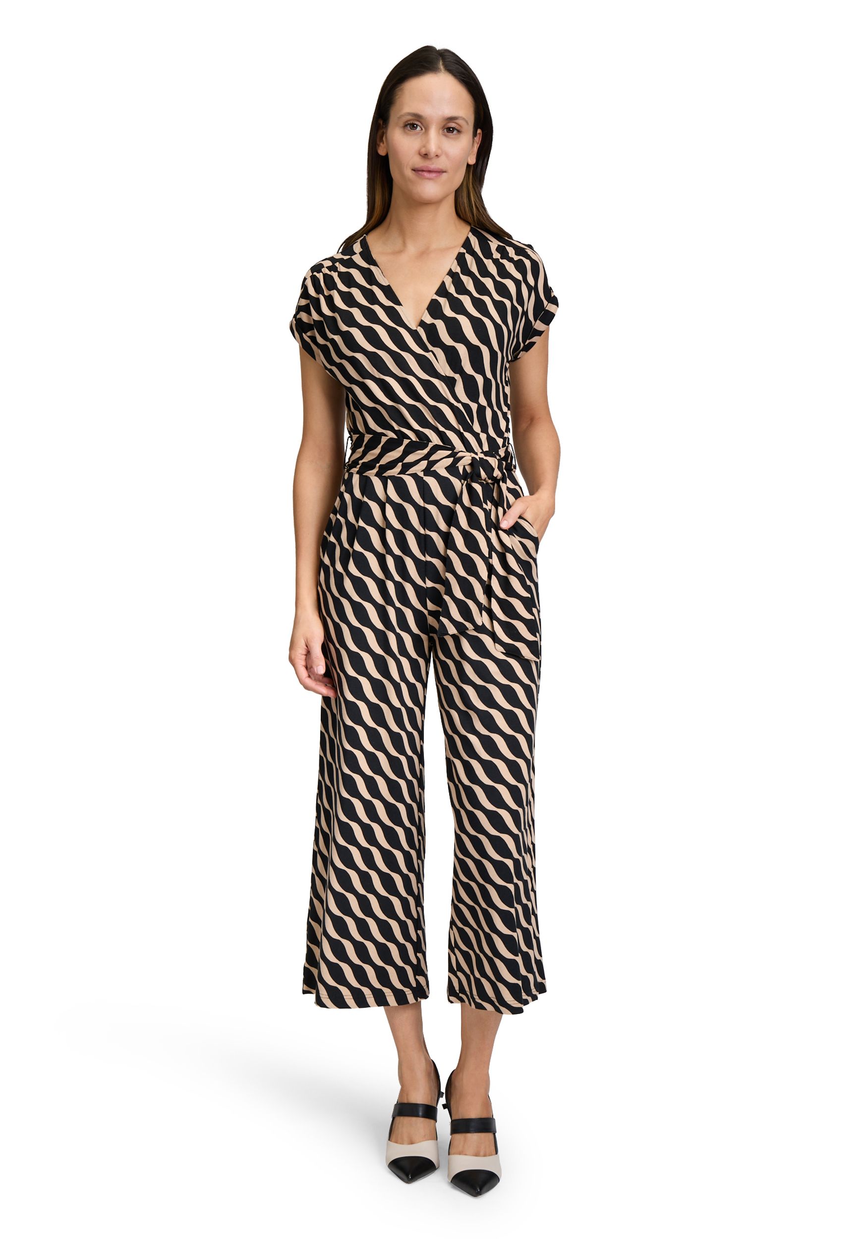 Betty Barclay |  Betty Barclay Jumpsuit  | 42 | schwarz/beige