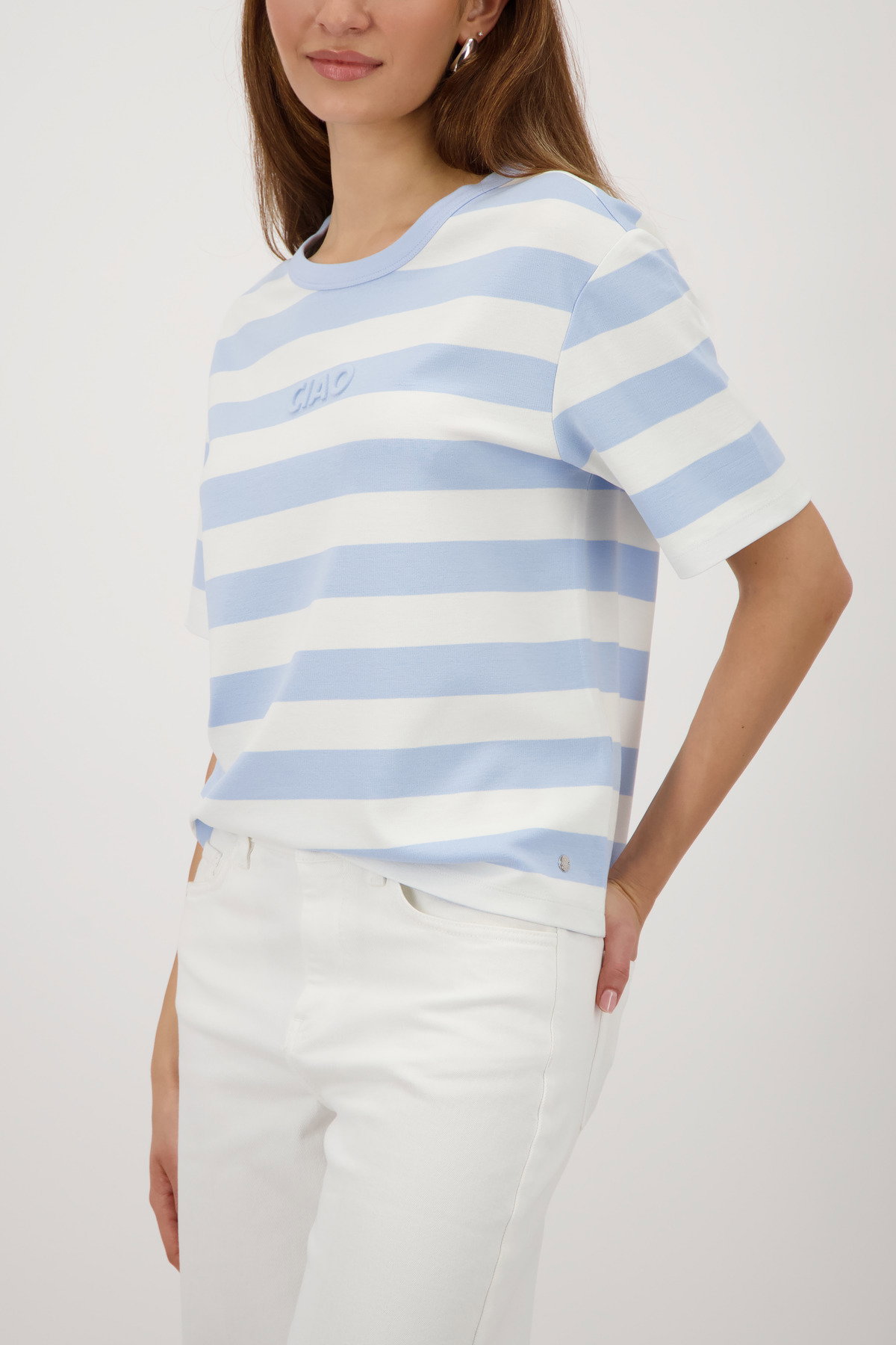 Sweatshirt, light sky ringel #3