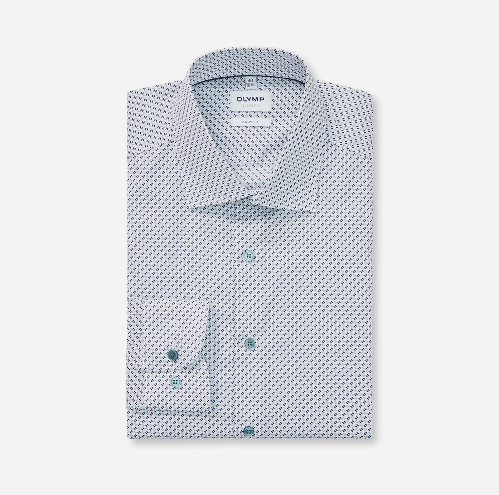 Olymp |  Olymp Hemd Slim Fit  | 40 | kitt