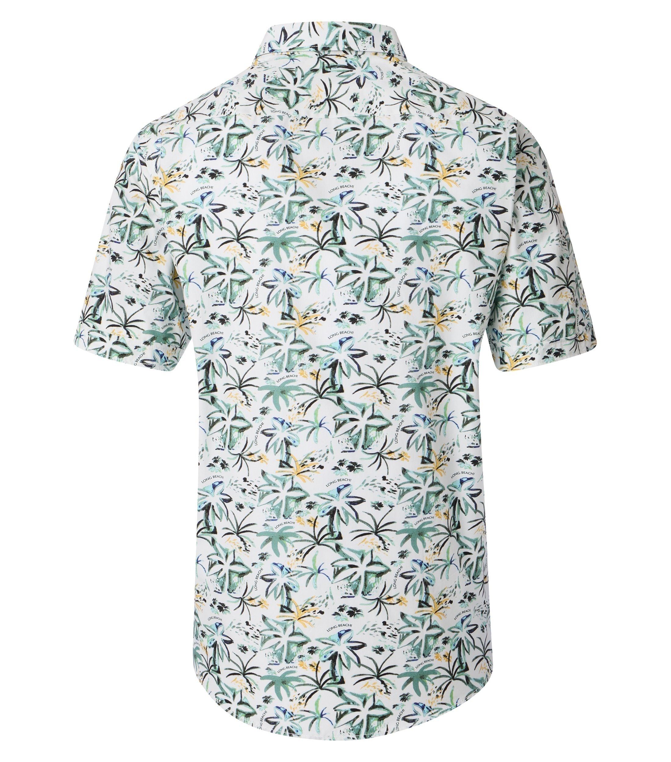 Casa Moda |  Freizeithemd Kurzarm | XXL | aqua bis petrol