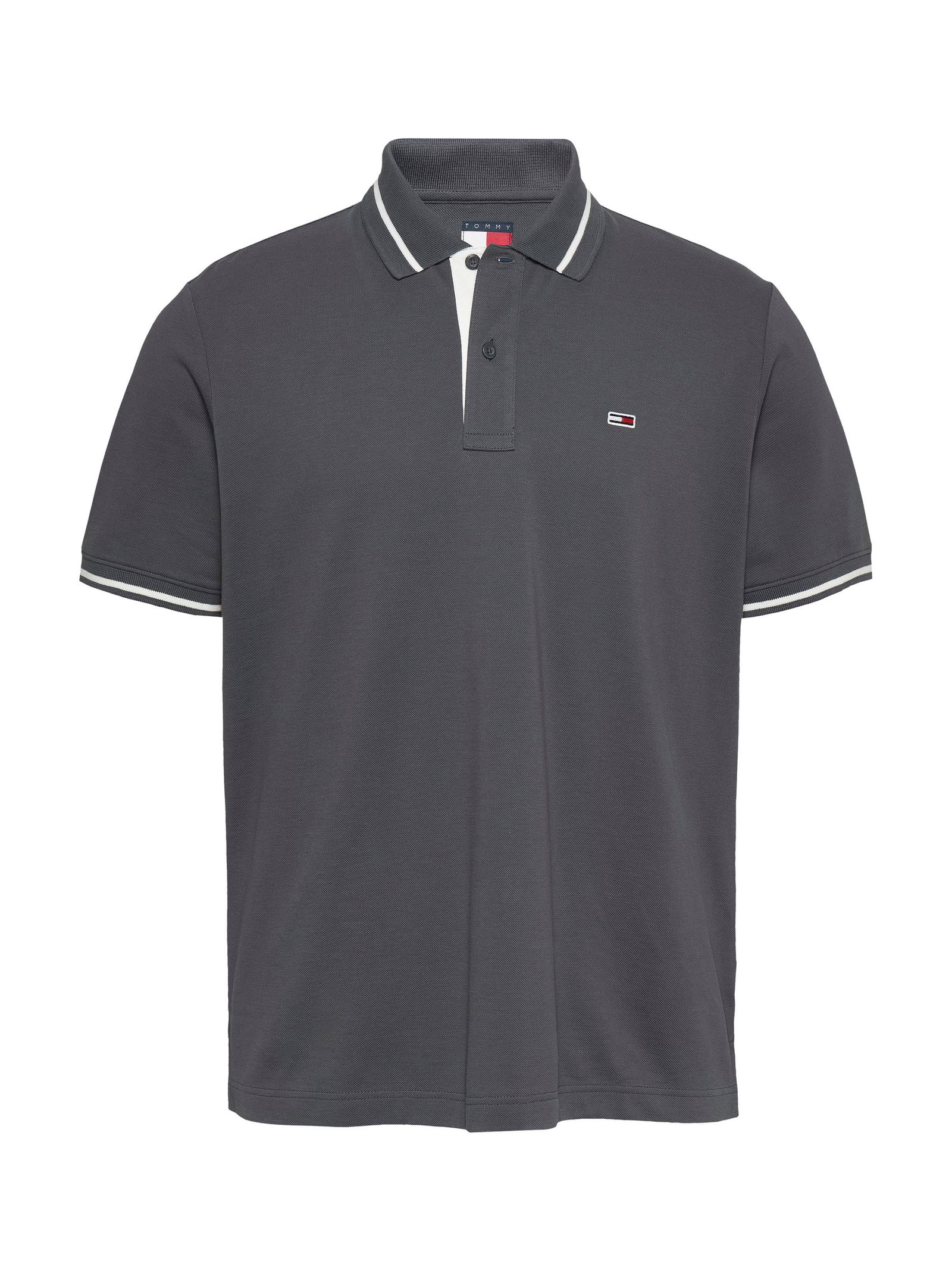 Tommy Jeans | Tommy Jeans Poloshirt | L | washed black