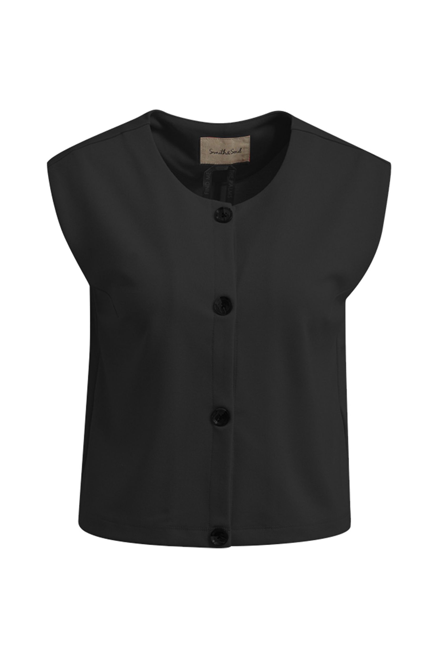 Smith&Soul |  Smith&Soul Druckbluse  | S | black