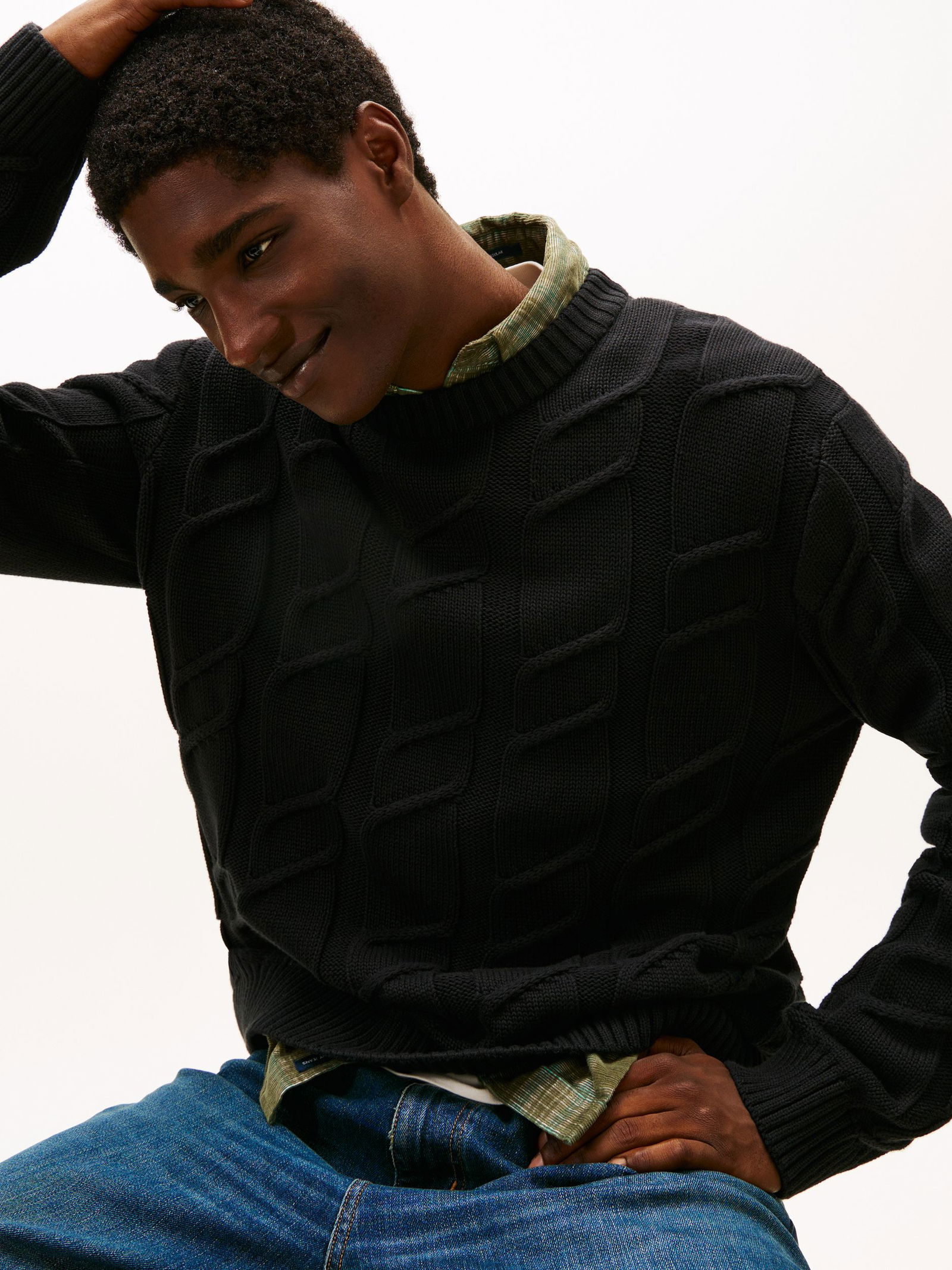 Tommy Jeans | Tommy Jeans Pullover | L | black