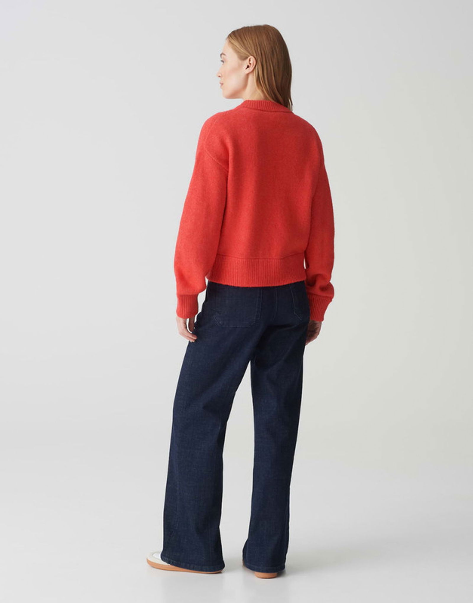 Opus | Opus Strickjacke | Cardigan | L | sweet red