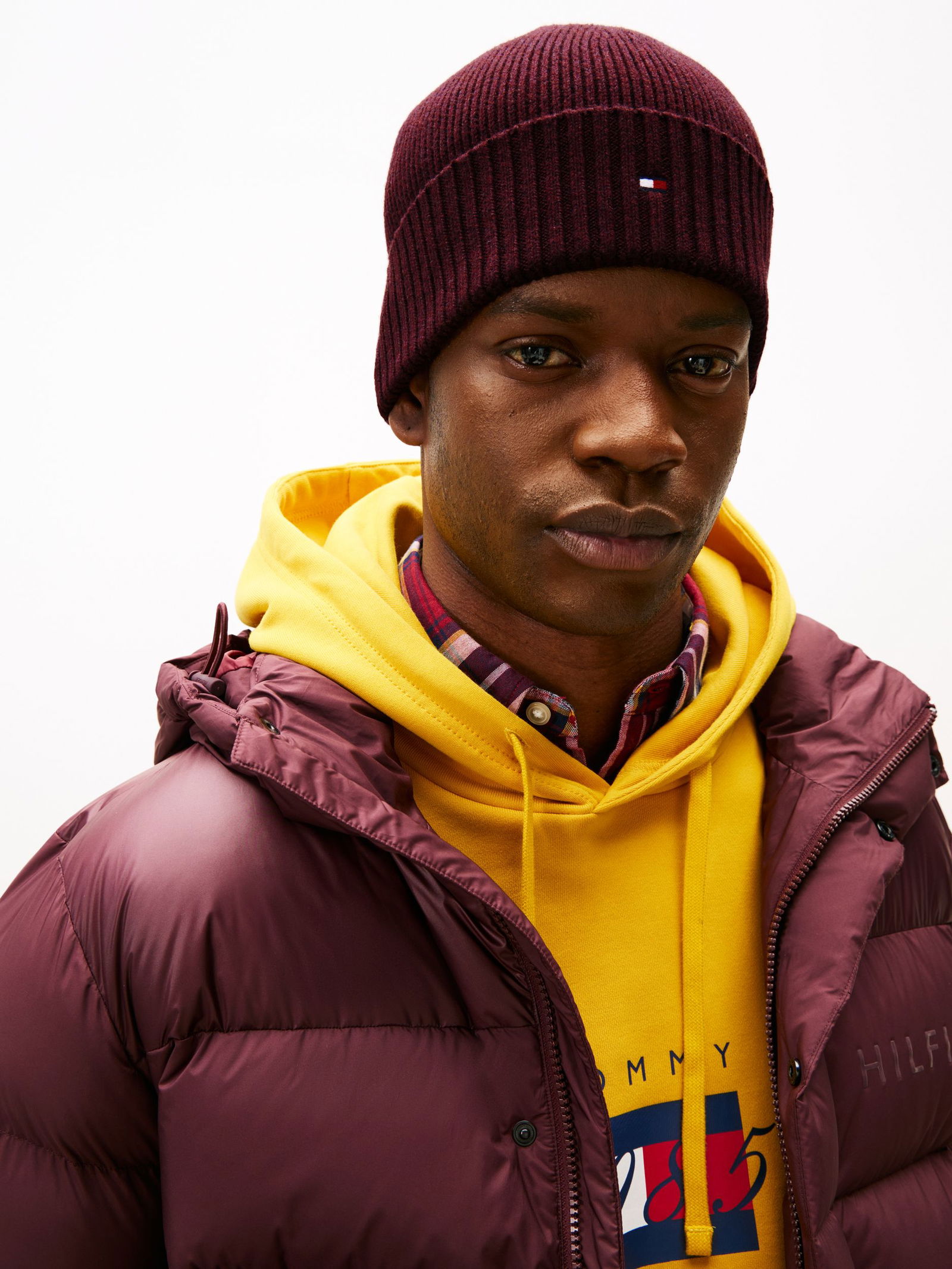 Tommy Hilfiger | Tommy Hilfiger Flag Cotton Beanie | OS | hawaiian aop