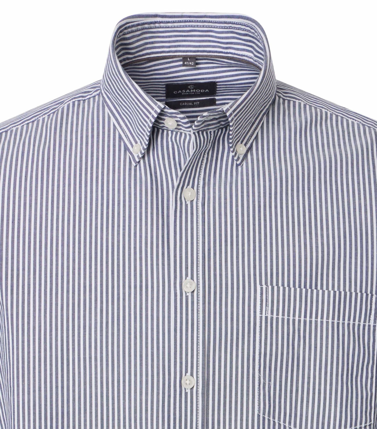 Casa Moda |  Casa Moda Hemd Regular Fit  | M | blau