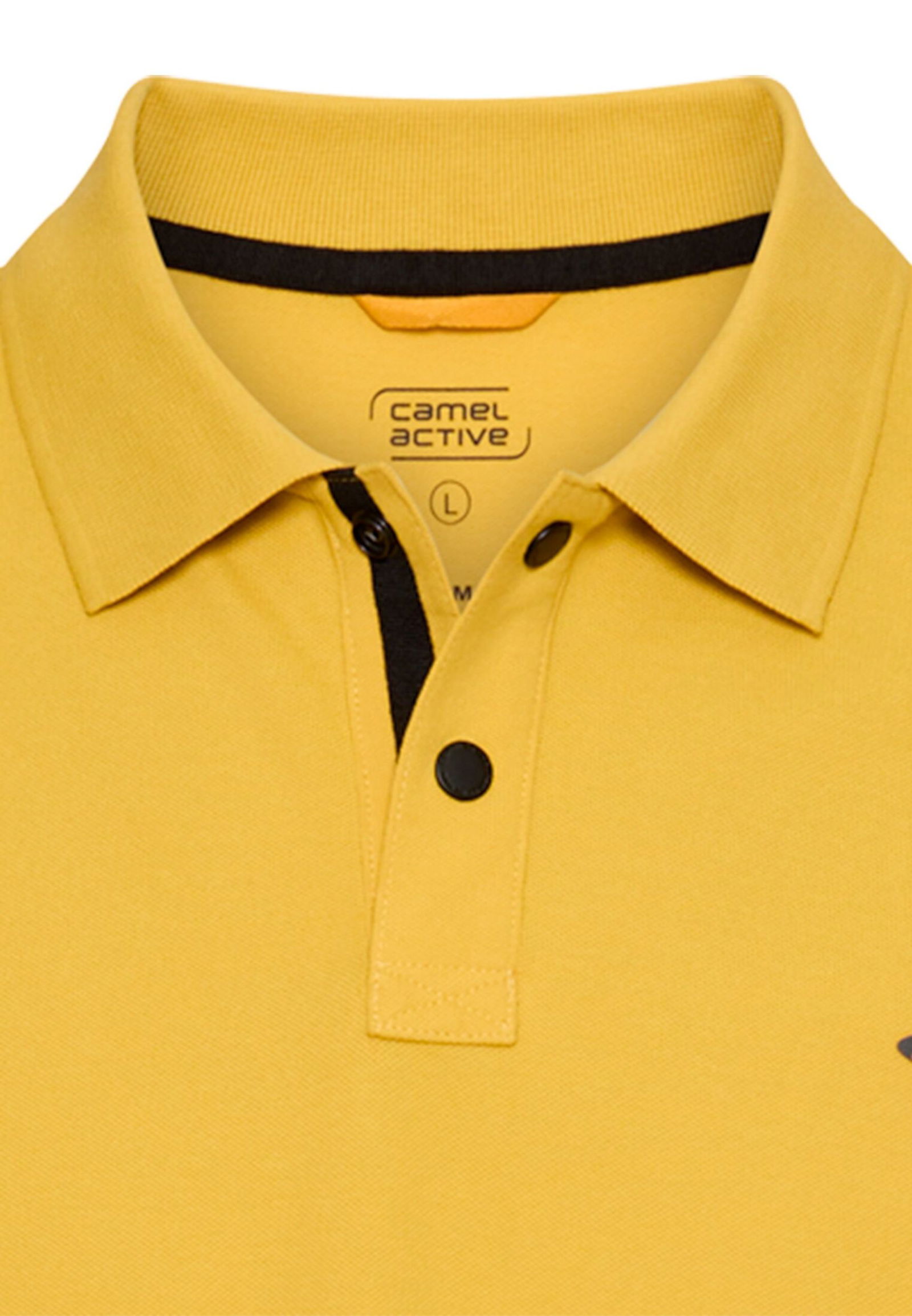 Camel Active |  Camel Active Poloshirt  | M | cumin yellow