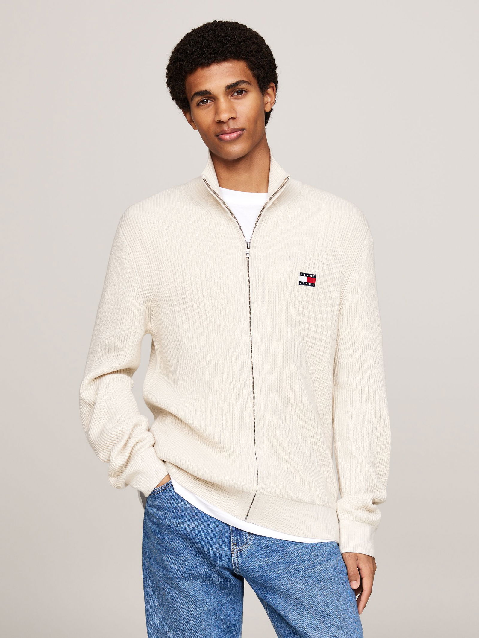 Tommy Jeans | Tommy Jeans Sweatshirt | S | newsprint