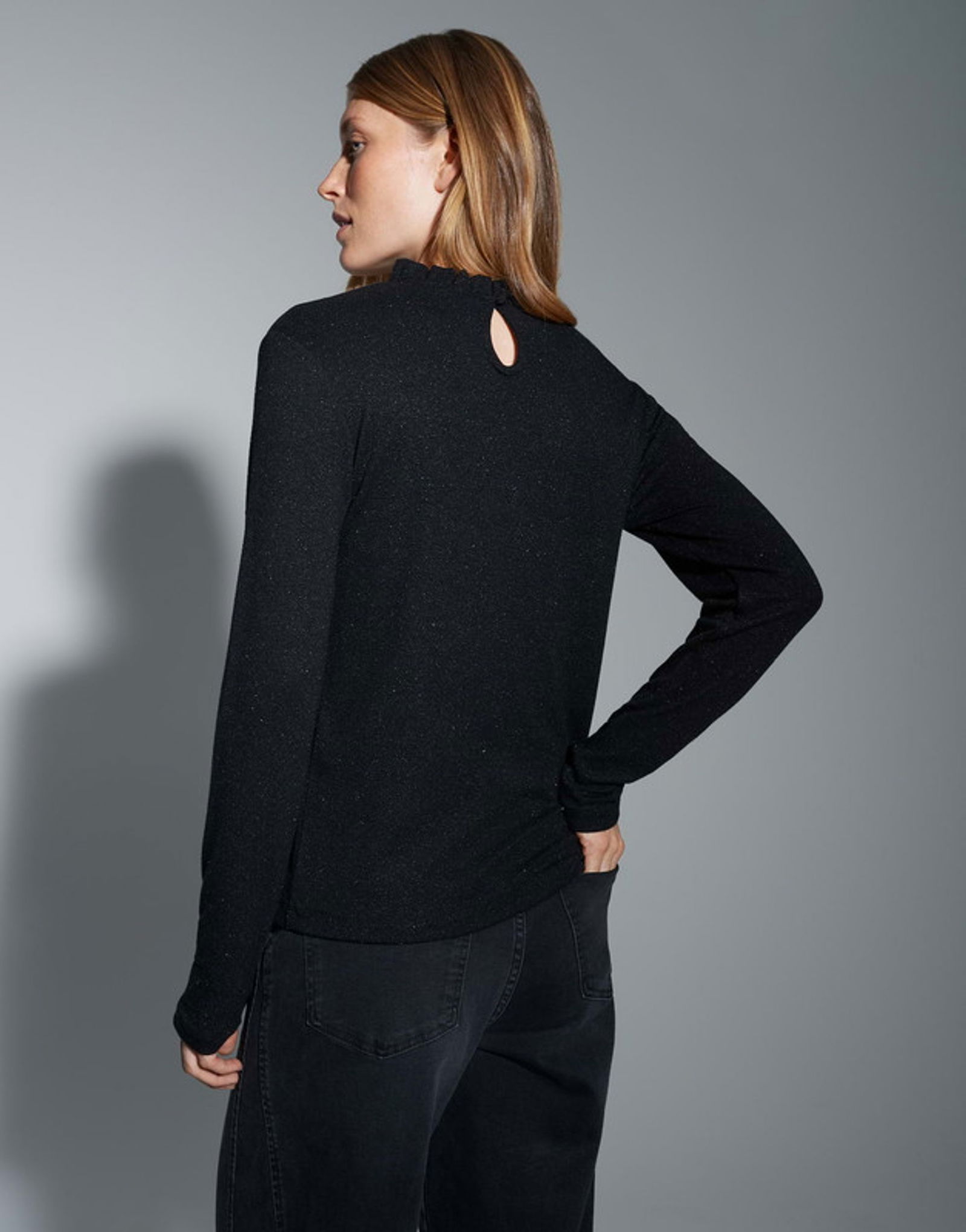 Opus |  Opus Longsleeve  | 44 | Schwarz