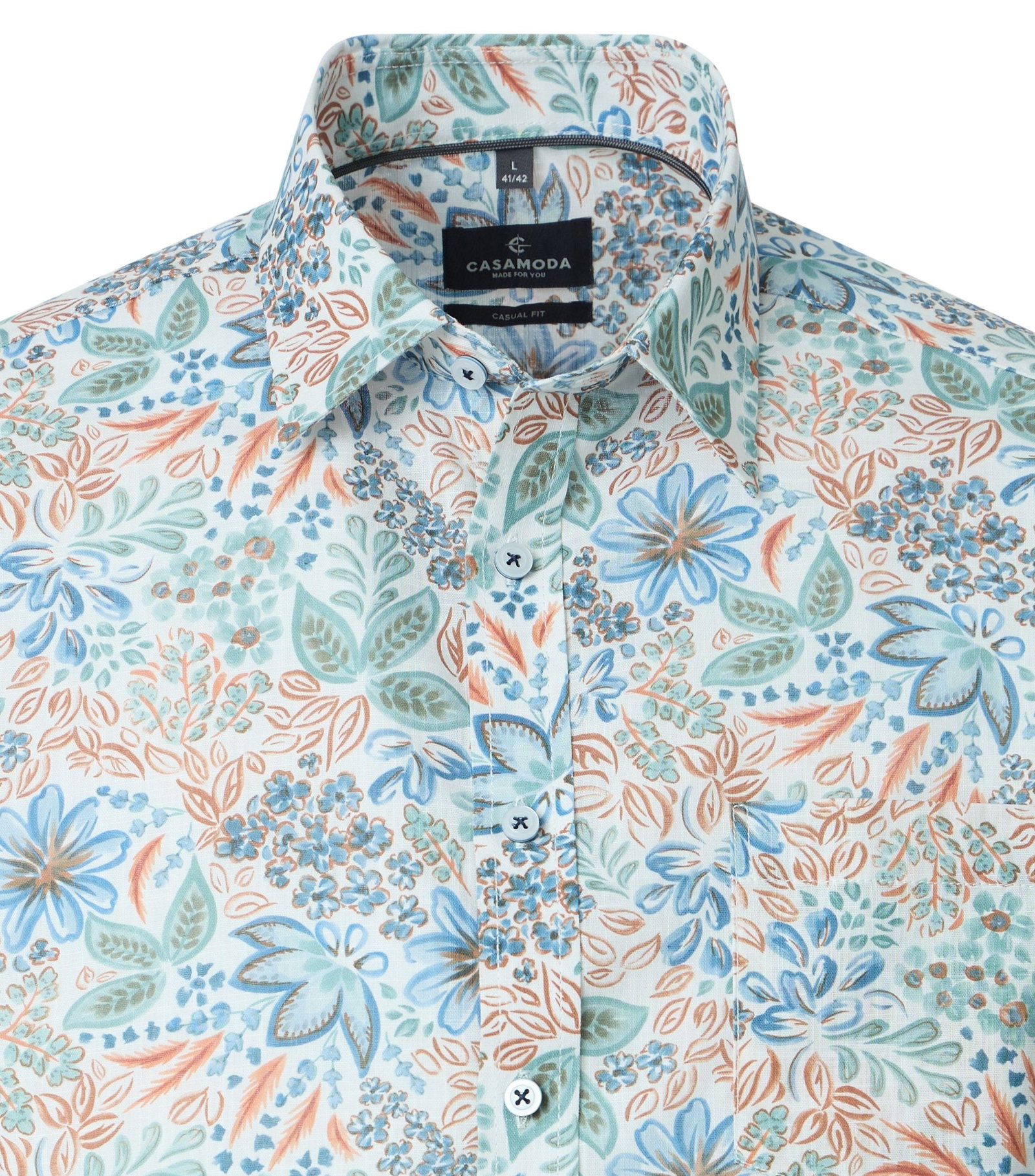 |  Kent Casual Fit 1/2Arm, 350 tUErkis | M | türkis