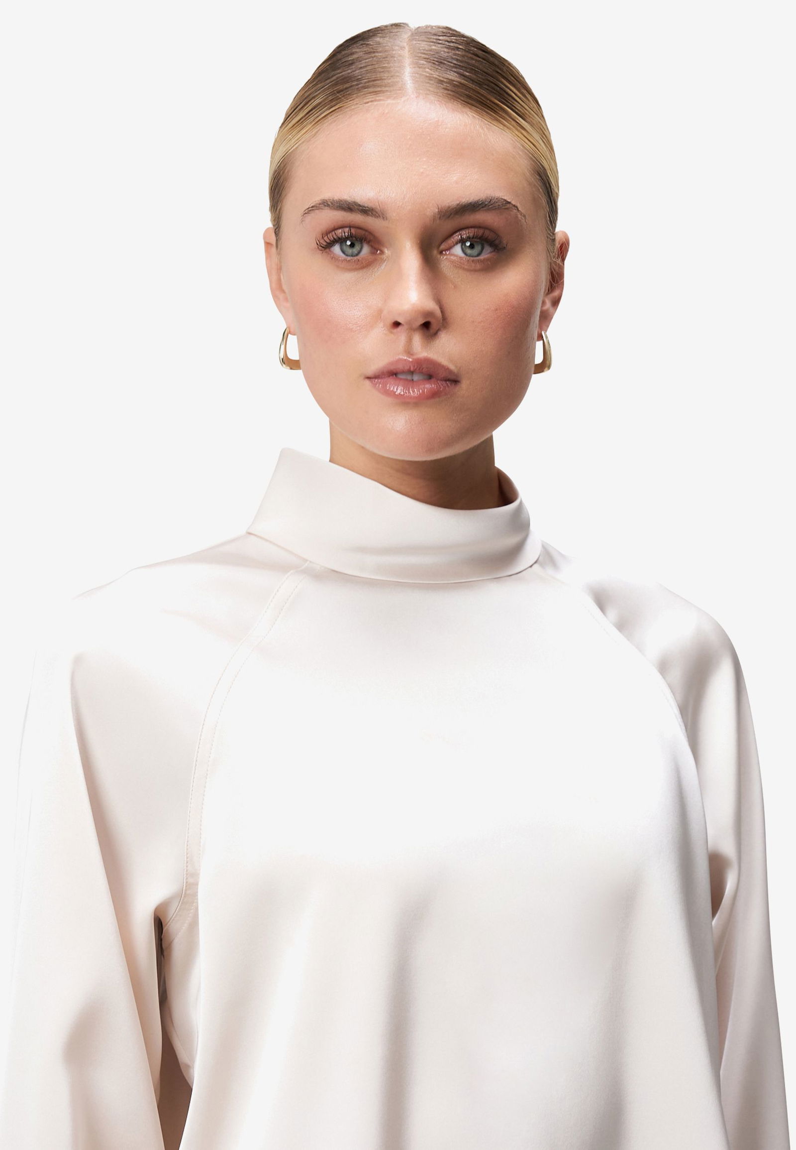 Zero |  Zero Druckbluse  | 38 | french oak