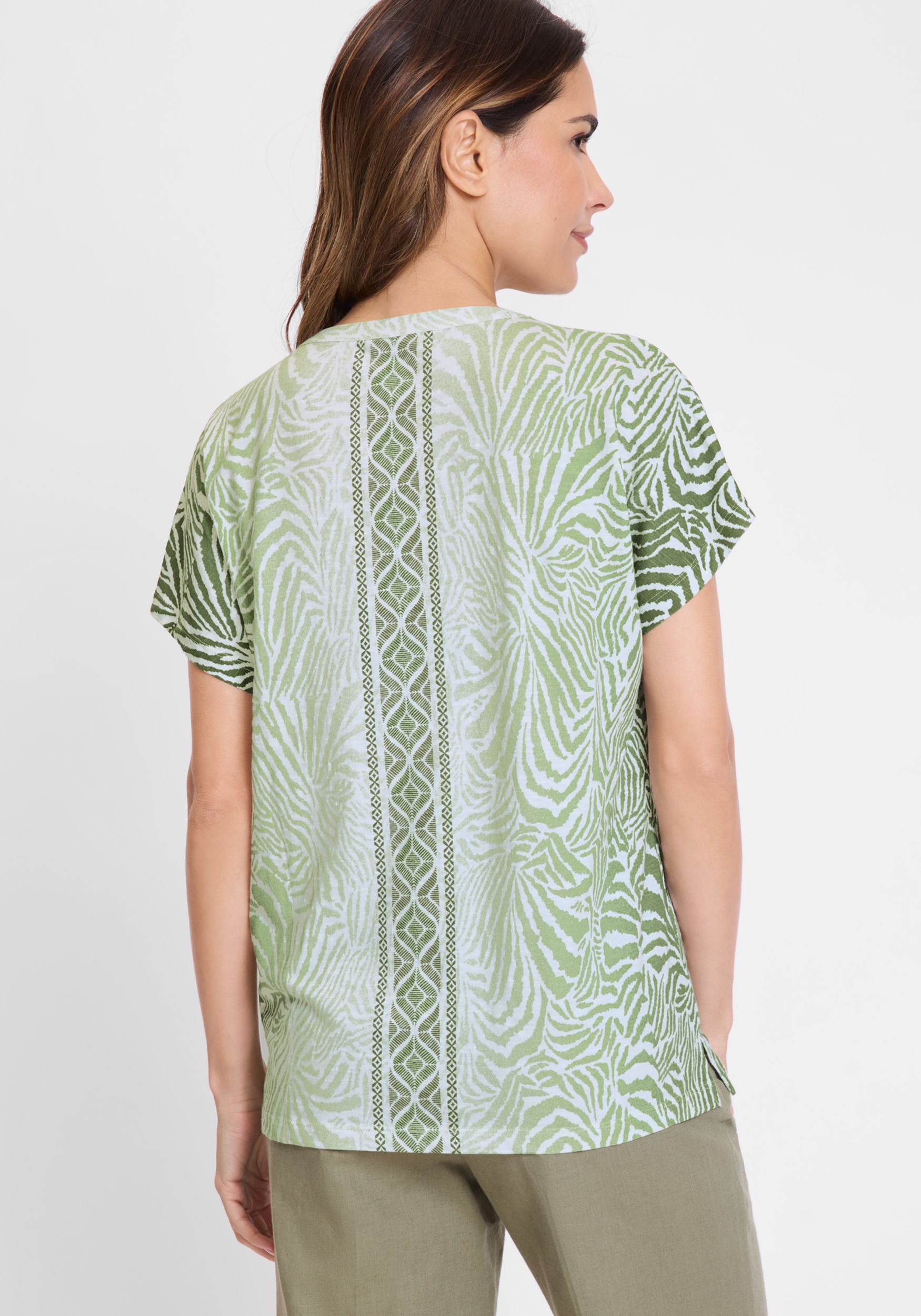  |  T-Shirt Short Sleeves, Olive | 42