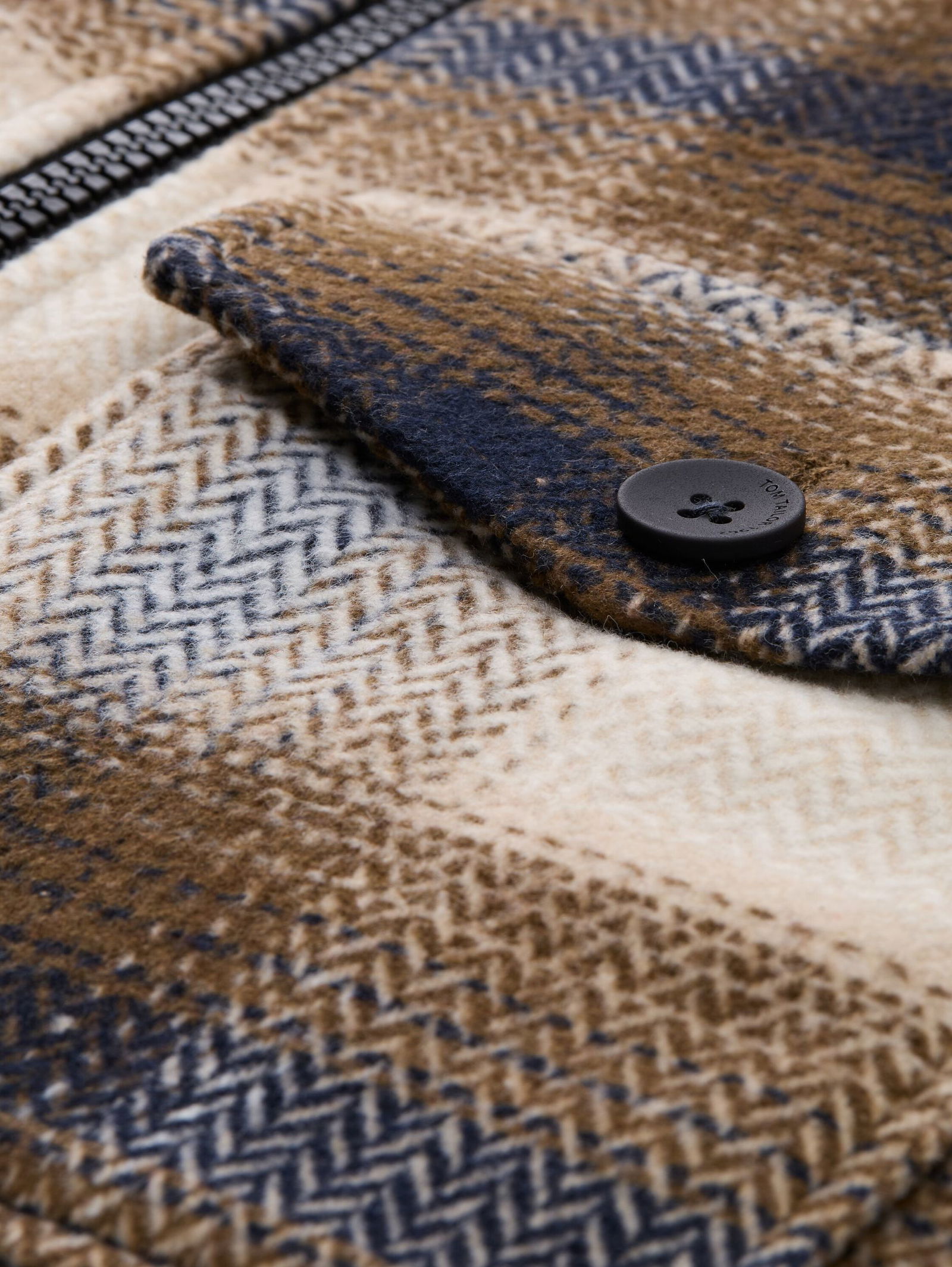Tom Tailor | Overshirt mit Karomuster | XXL