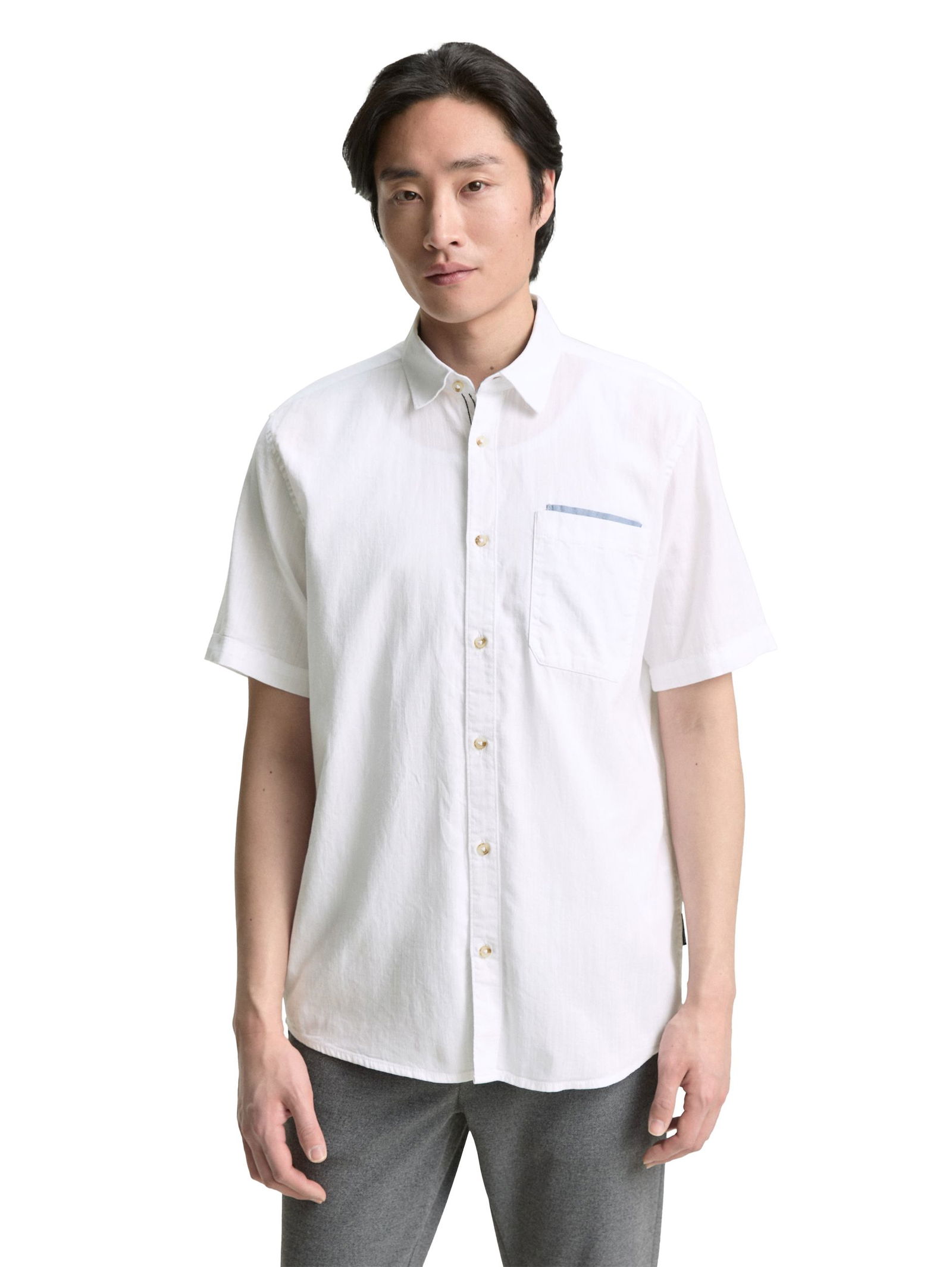 Tom Tailor | Tom Tailor Hemd Slim Fit | XXL | white