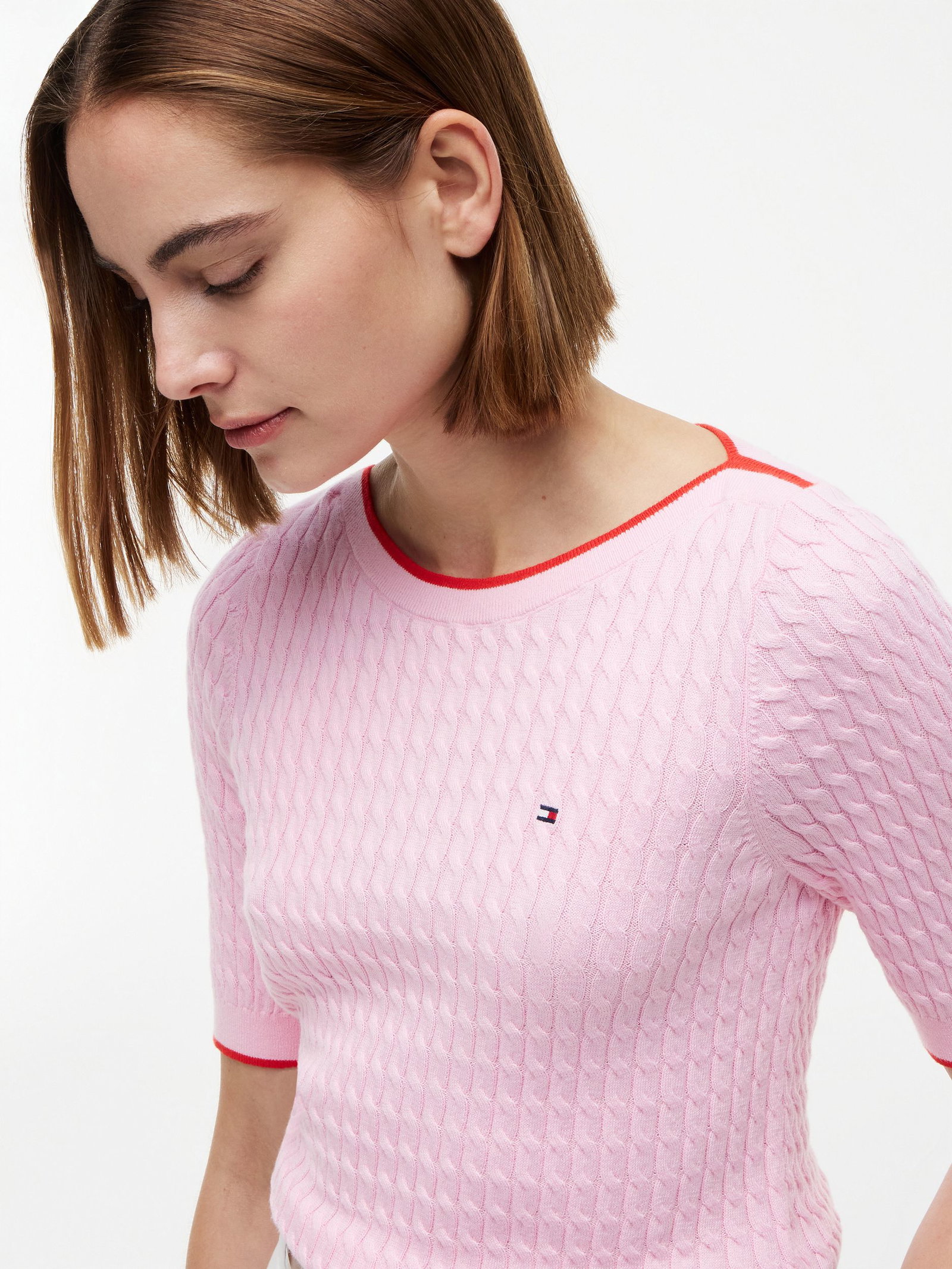 Tommy Hilfiger |  Tommy Hilfiger Pullover  | S | classic pink