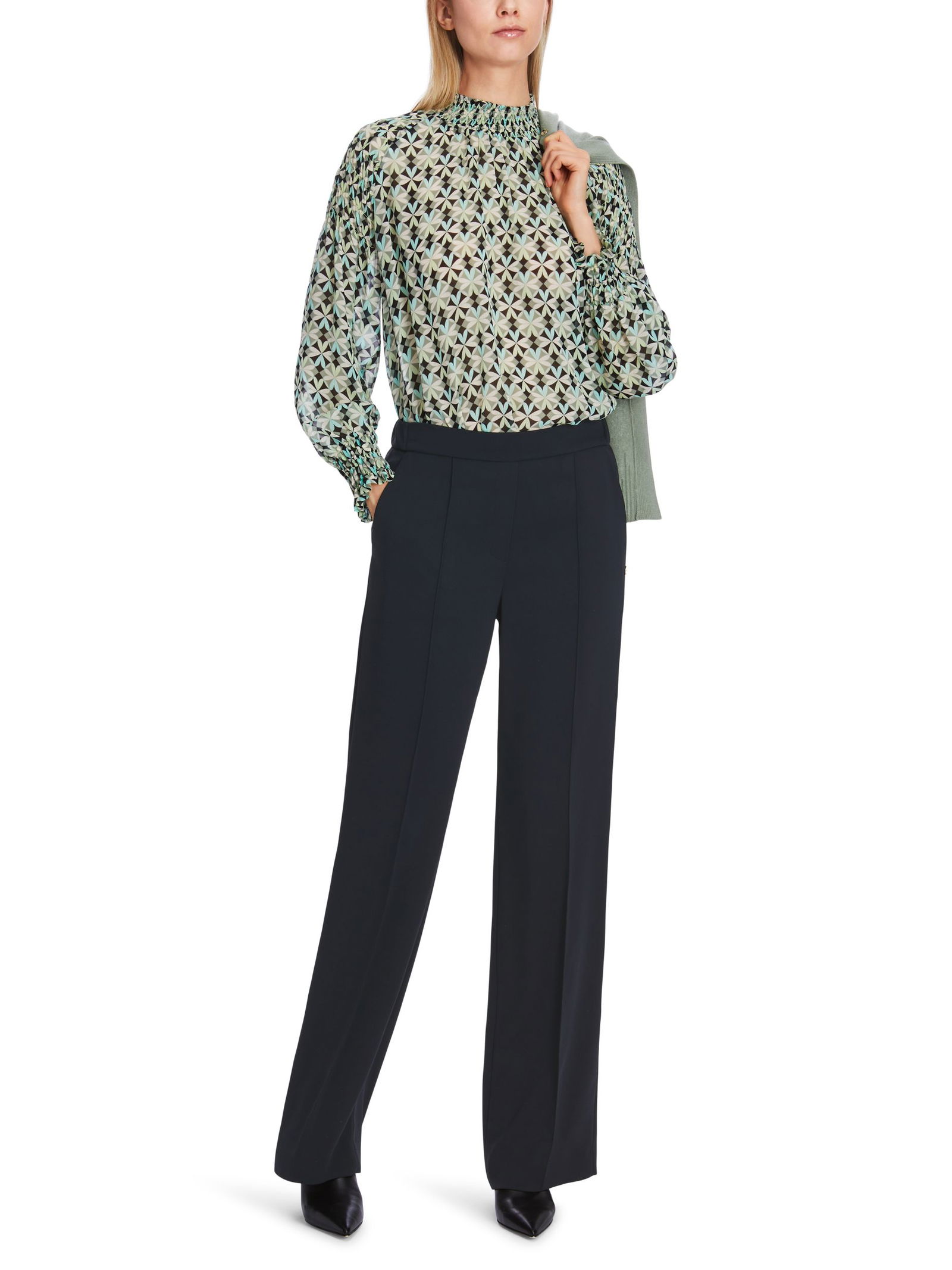 6f0077c74897fa0aa249030d58ccee9e Marc Cain Collections |  Marc Cain Collections Schmale Hose  | 38 | midnight blue